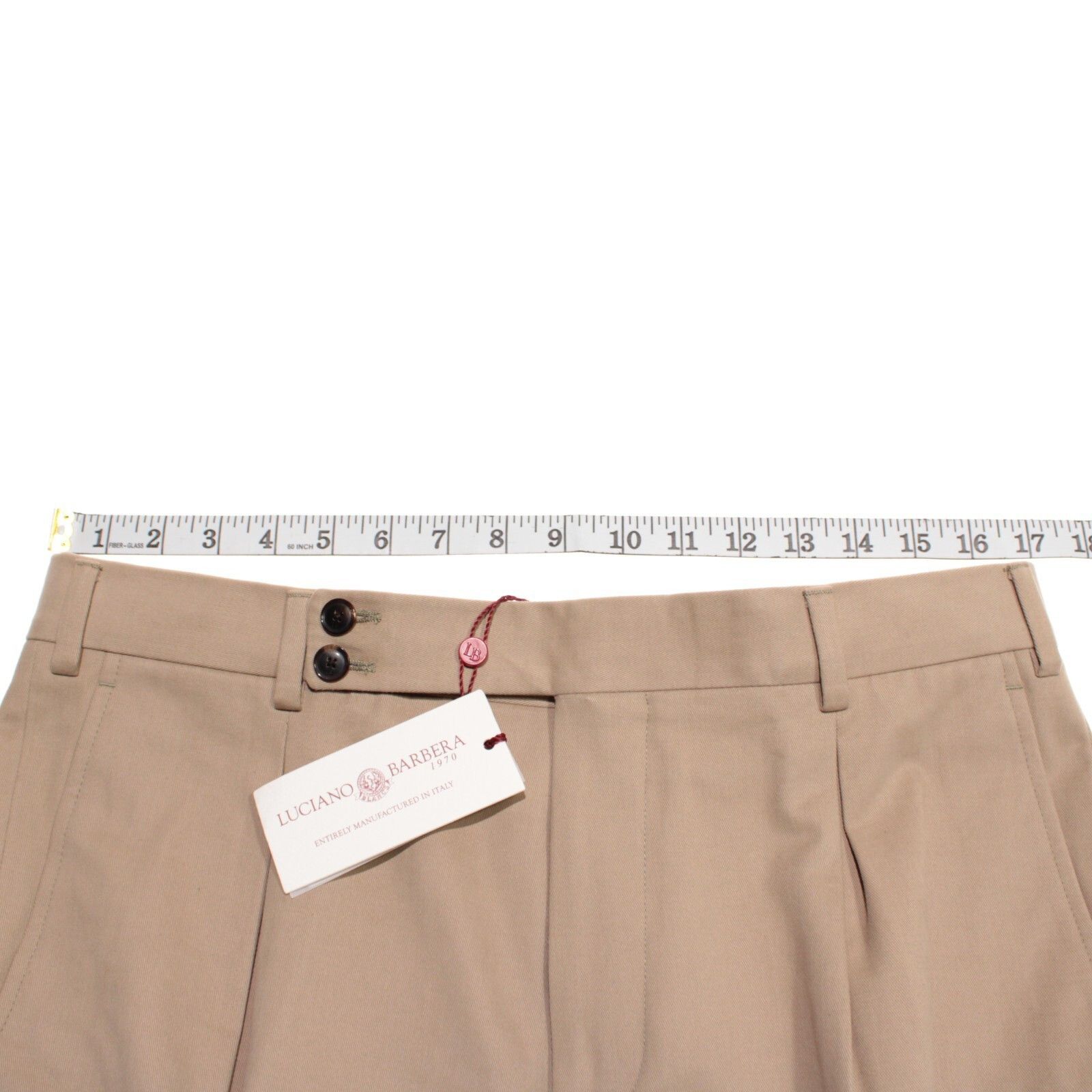 Luciano Barbera New with tags Cargo Size 34 US In Beige