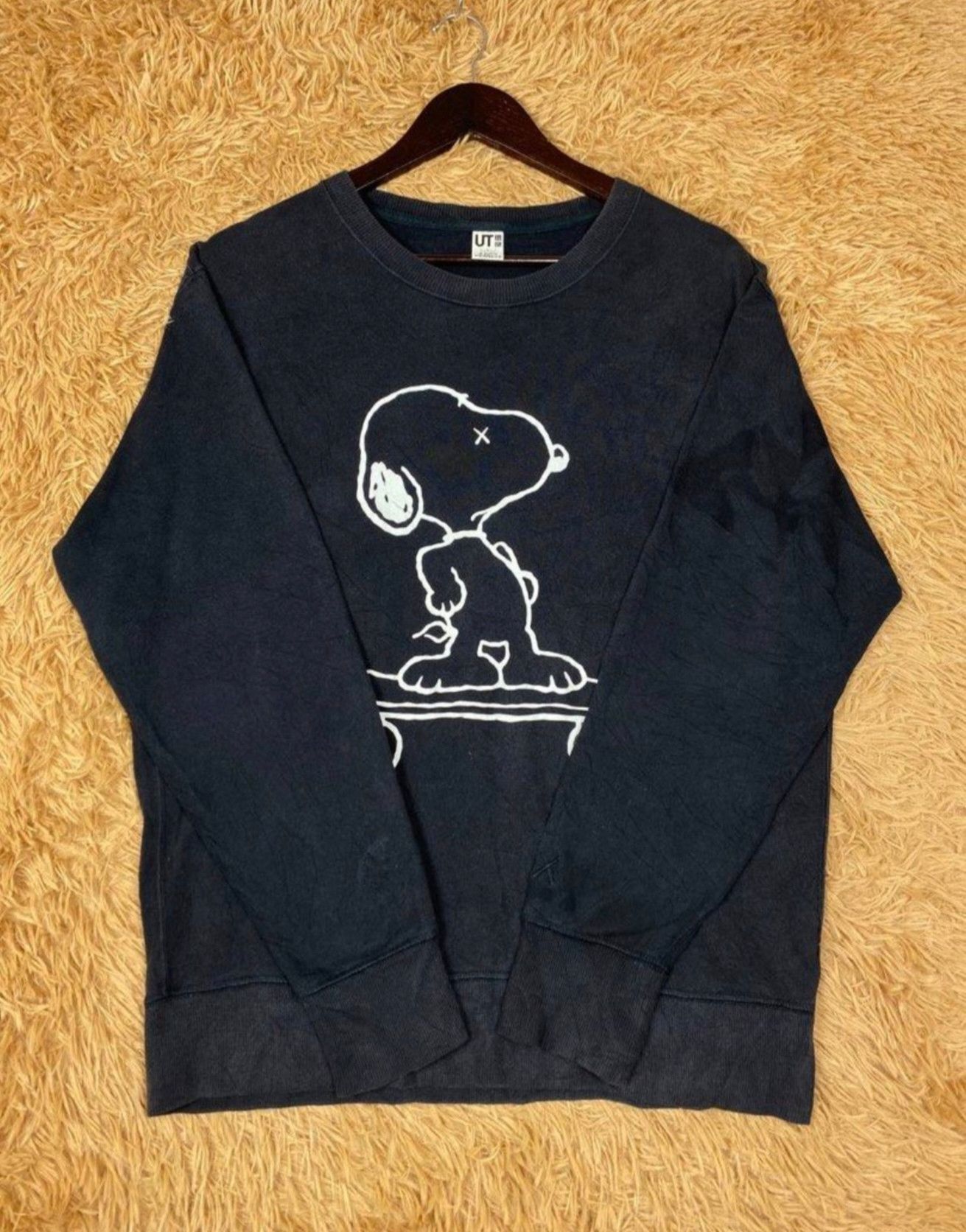 Kaws × Peanuts 🔥 Distressed Peanuts x Kaws Sweatshirt Size US L / EU 52-54 / 3 - 2 Thumbnail