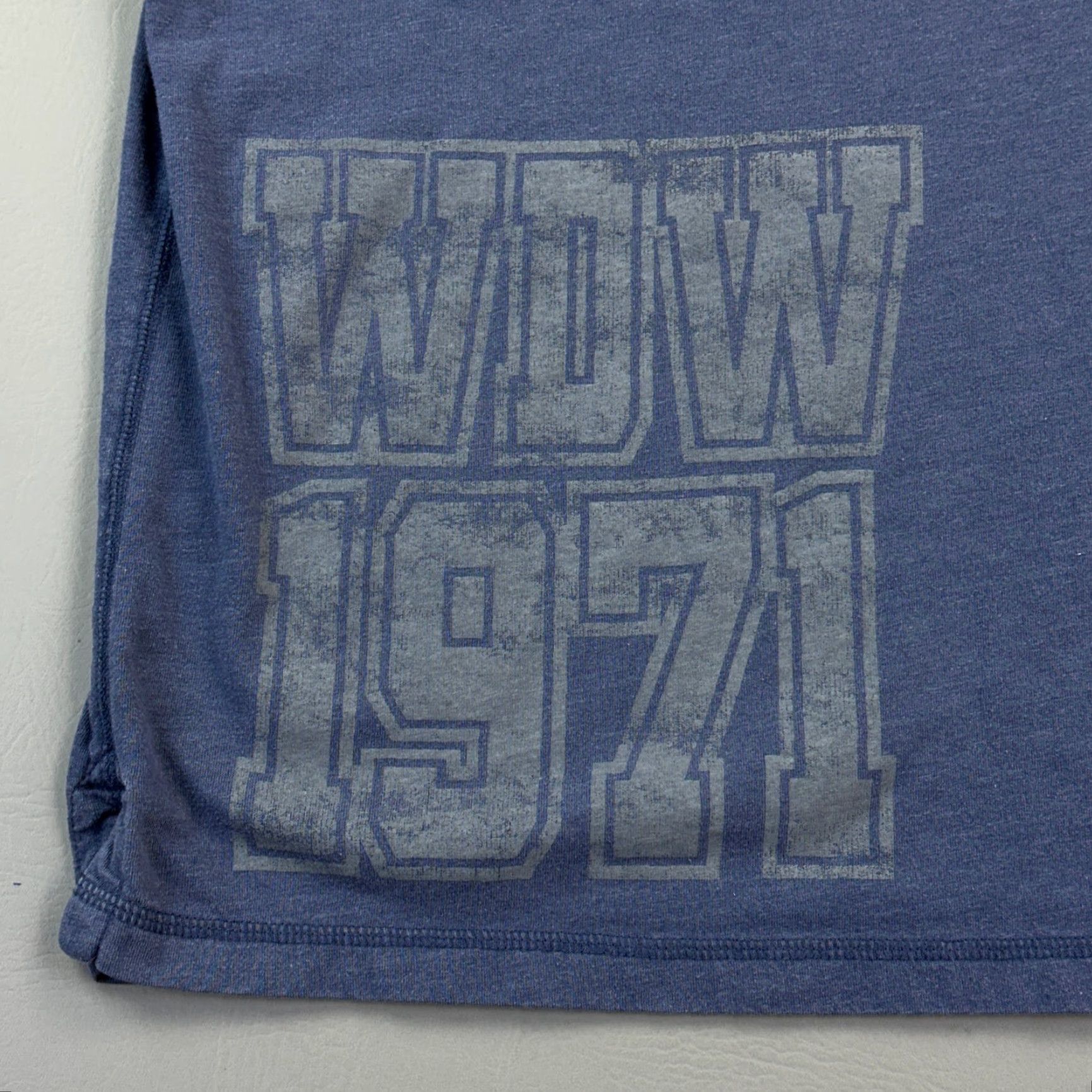 Disney Walt Disney World Shirt Mens 3XL Blue Disney Parks Mickey Patch WDW 1971 Logo Size US XXL / EU 58 / 5 - 2 Thumbnail