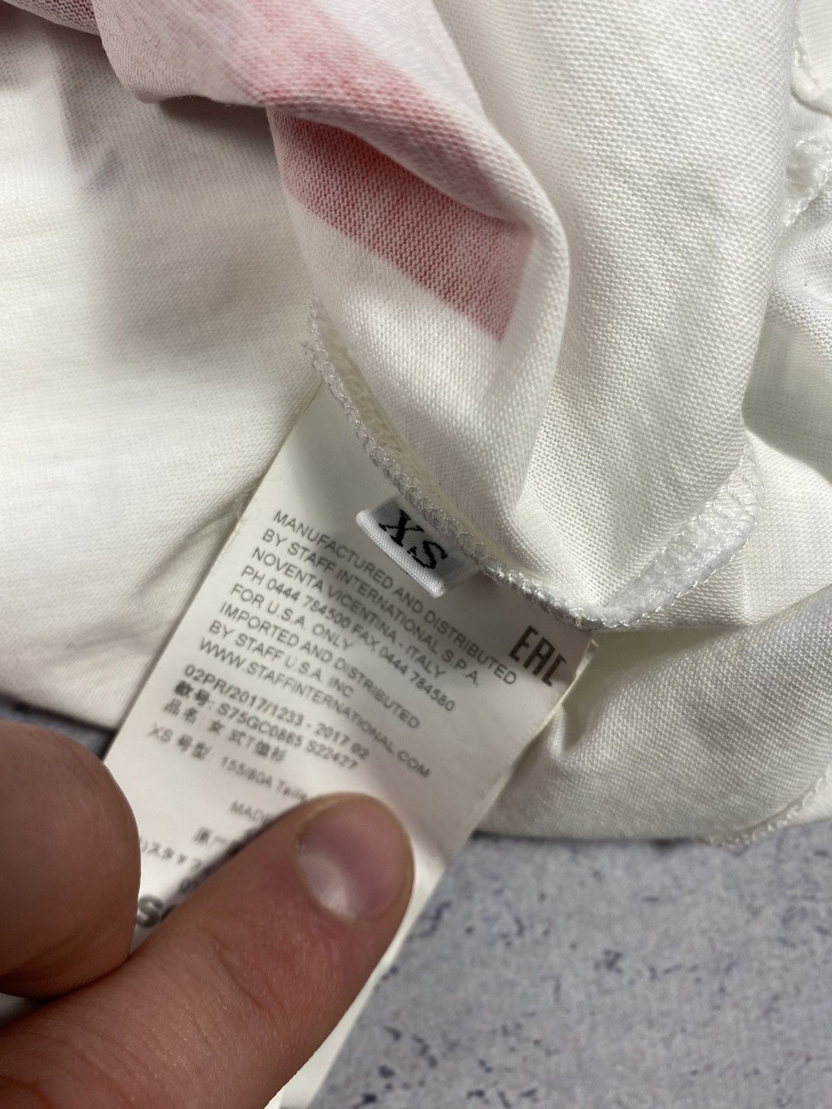 Dsquared2 Dsquared2 Men’s White T-shirt With Big Logo Size XS Size US XS / EU 42 / 0 - 11 Thumbnail