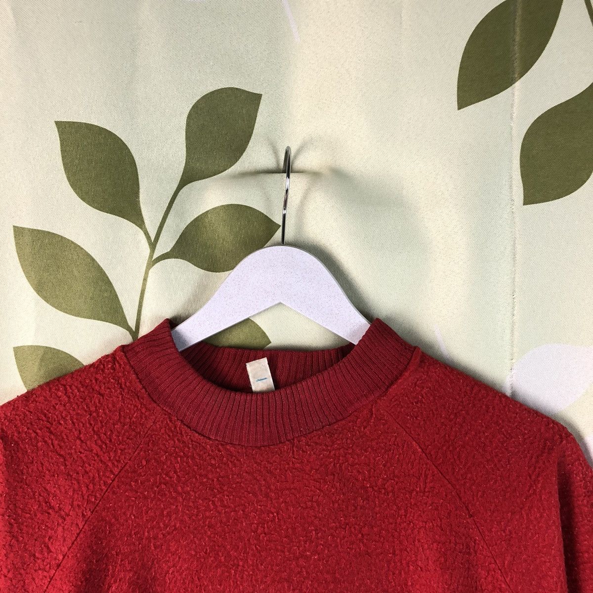 Japanese Brand Happy Day cat Red Sweathshirt #7442 Size L / US 10 / IT 46 - 4 Thumbnail