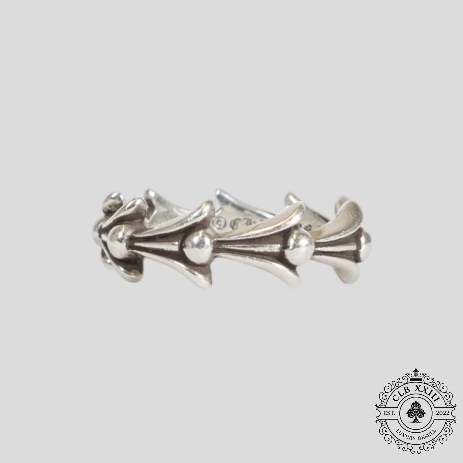Chrome Hearts Chrome Hearts Cross Tail Ring Silver 925 2002 Sz US