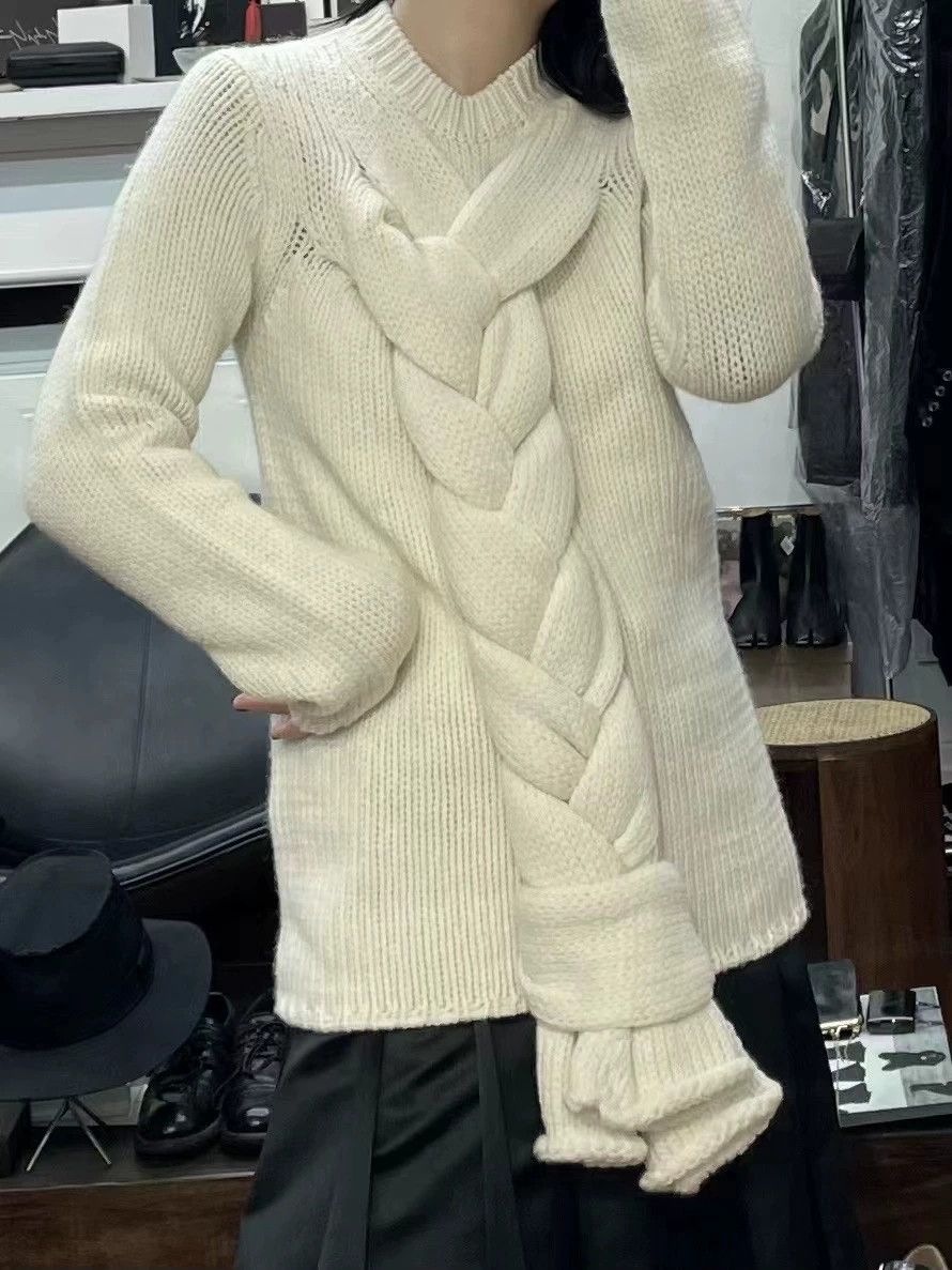 Comme des Garcons Comme Des Garcons Braided Sweater New Size M / US 6-8 / IT 42-44 - 7 Thumbnail