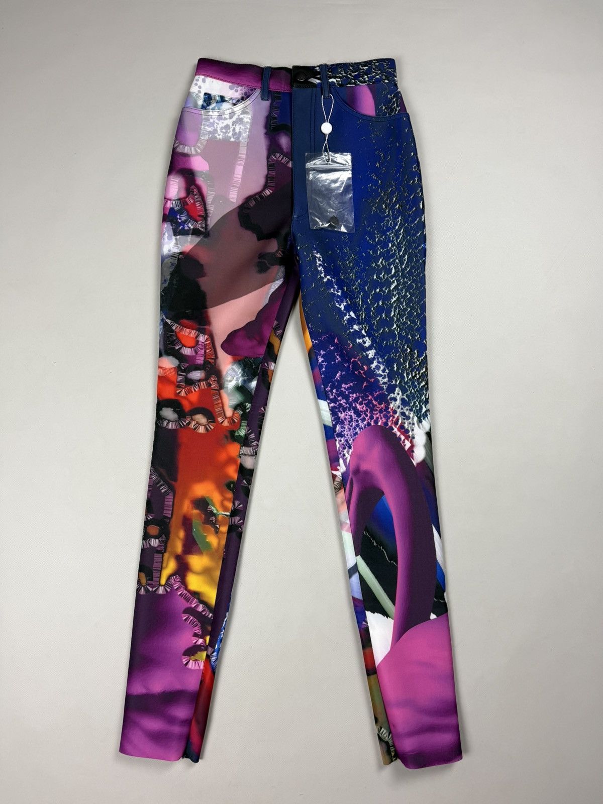 Maison Margiela BNWT! Maison Margiela printed Skinny Leg Art Pants Trousers Size 27" / US 4 / IT 40 - 1 Thumbnail