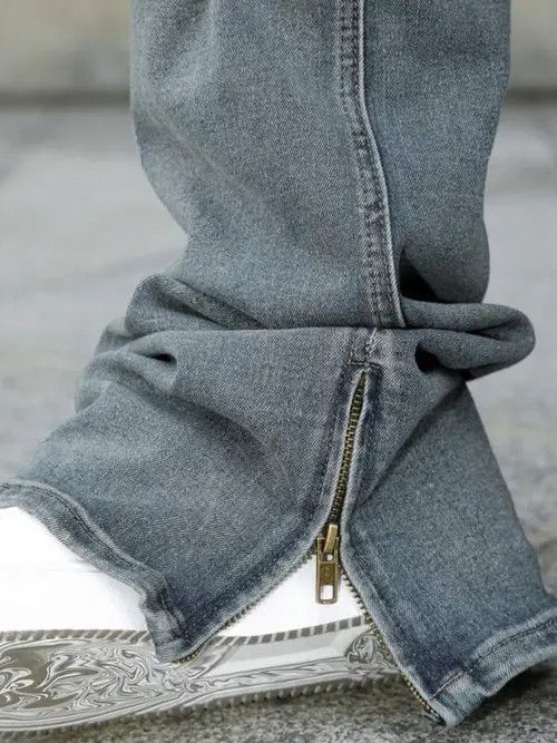 Japanese Brand Fukada x Asada Stacked denim jeans DRIP Size US 32 / EU 48 - 8 Thumbnail