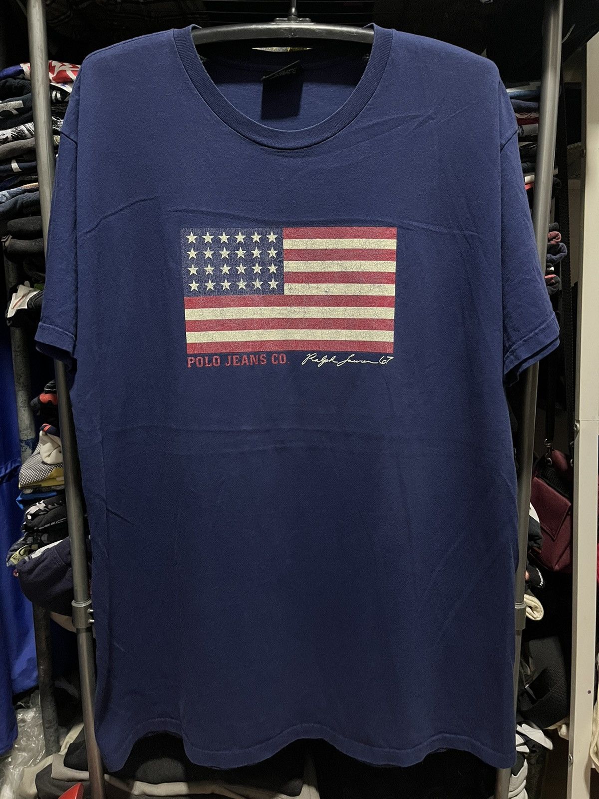 Polo Ralph Lauren Polo USA Jeans Co. Ralph Lauren Oversize Tee Size US L / EU 52-54 / 3 - 1 Thumbnail