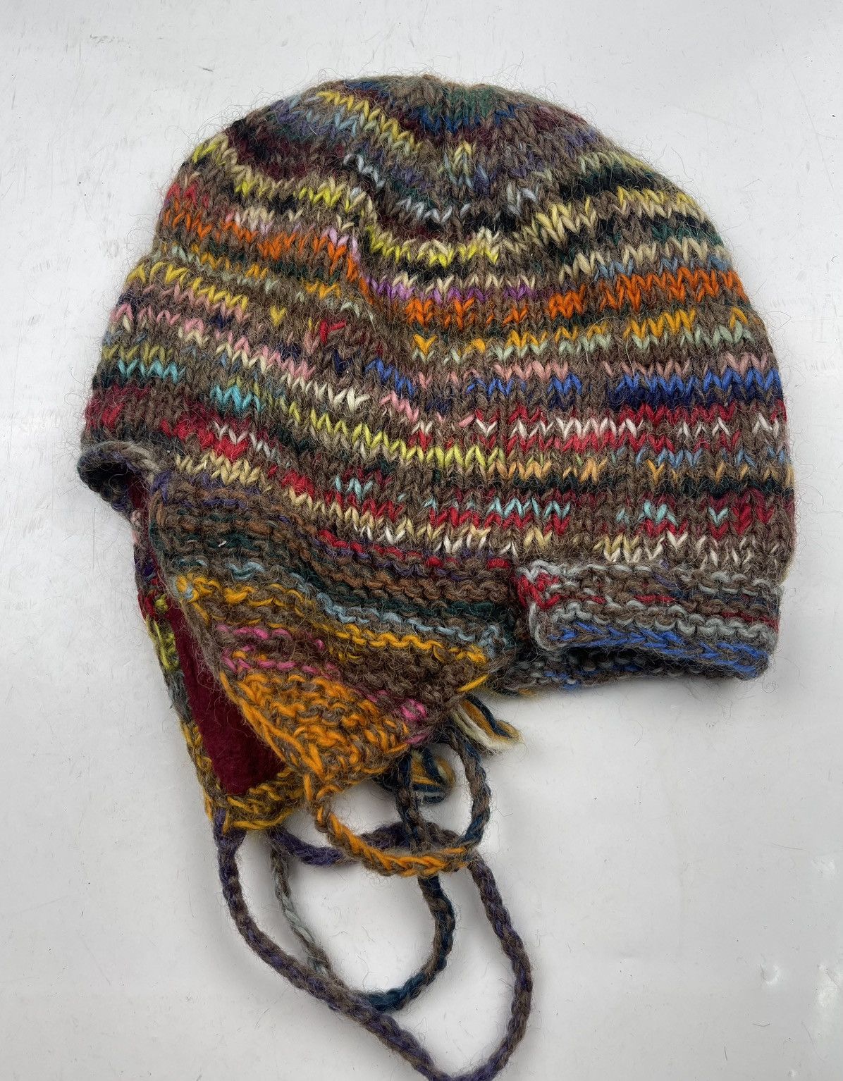 Other custom made multicolour winter hat tc30 Size ONE SIZE - 4 Thumbnail