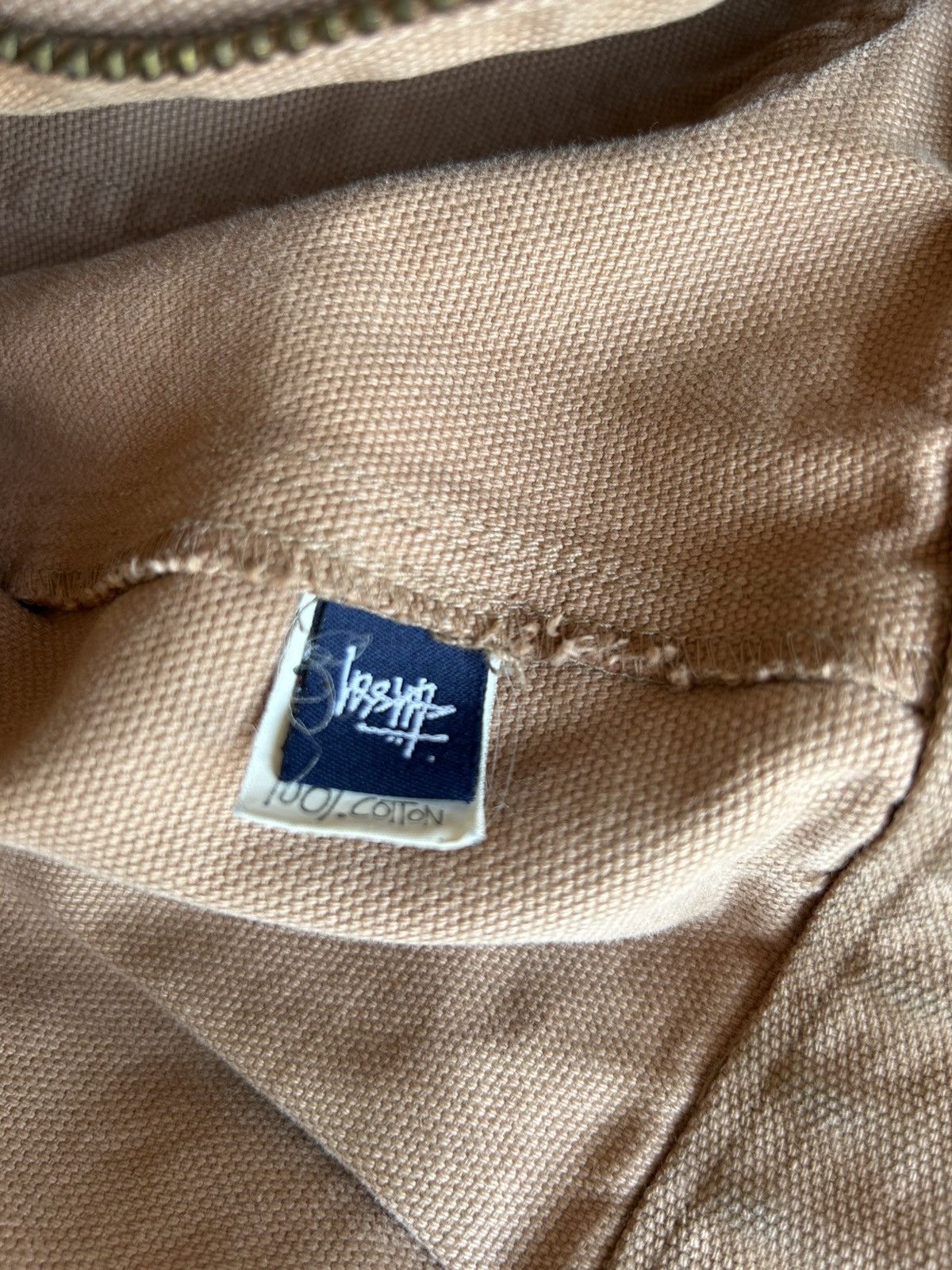 Stussy stussy workwear jacket carhartt oregon type Size US S / EU 44-46 / 1 - 6 Thumbnail