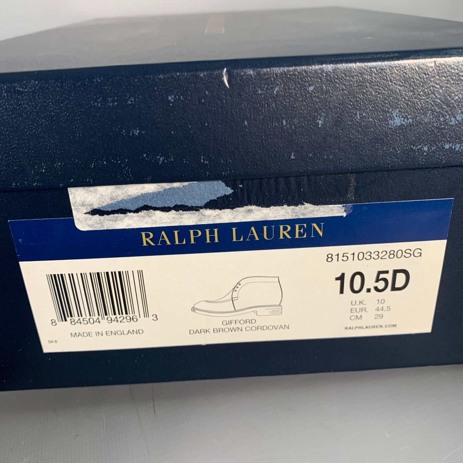 Ralph Lauren RALPH LAUREN Gifford Cordovan Leather Lace-Up Ankle Boots Size US 10.5 / EU 43-44 - 13 Thumbnail