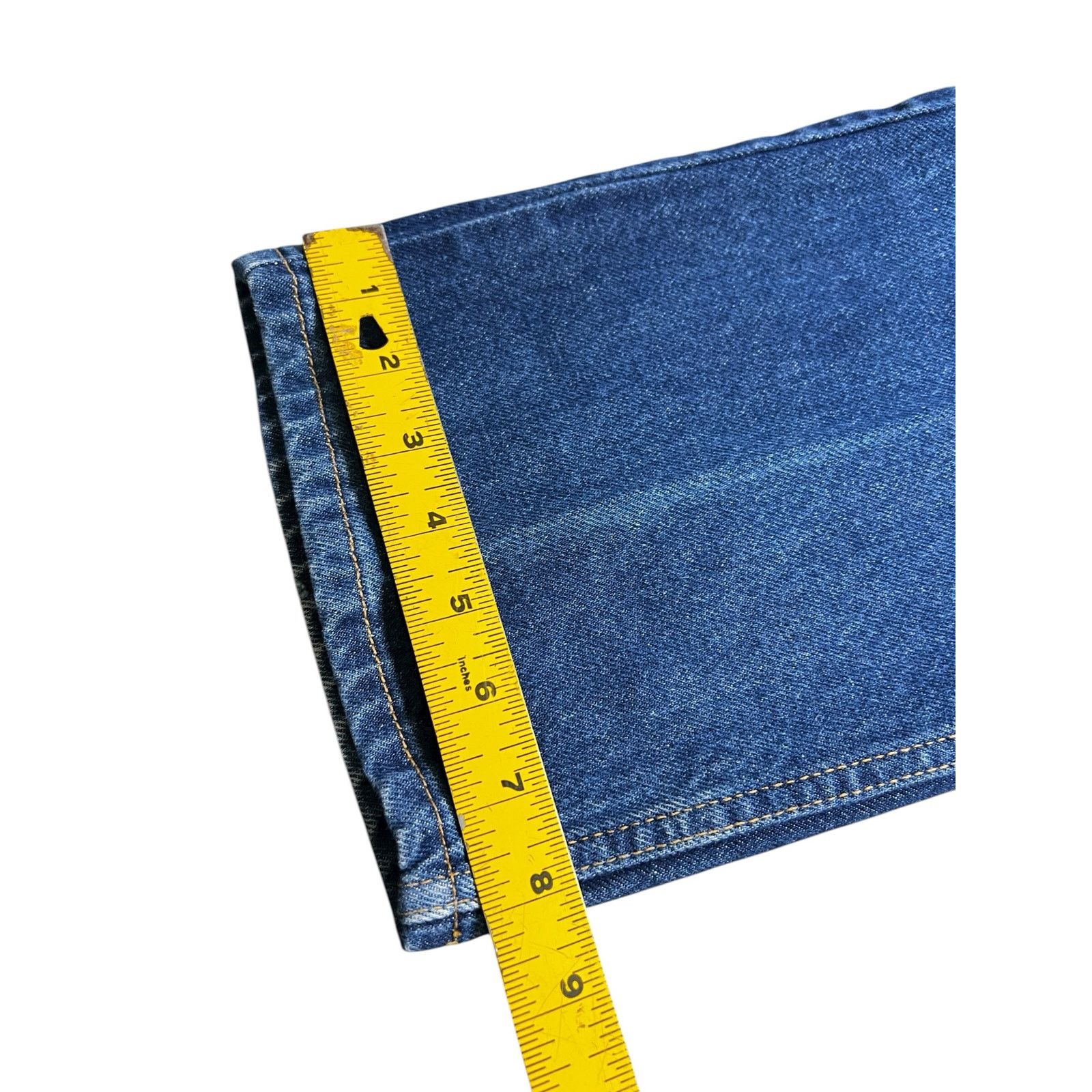 Levi's VTG Levi’s 505 Regular Fit Straight Jeans Blue Denim 34x30 Size US 34 / EU 50 - 9 Thumbnail