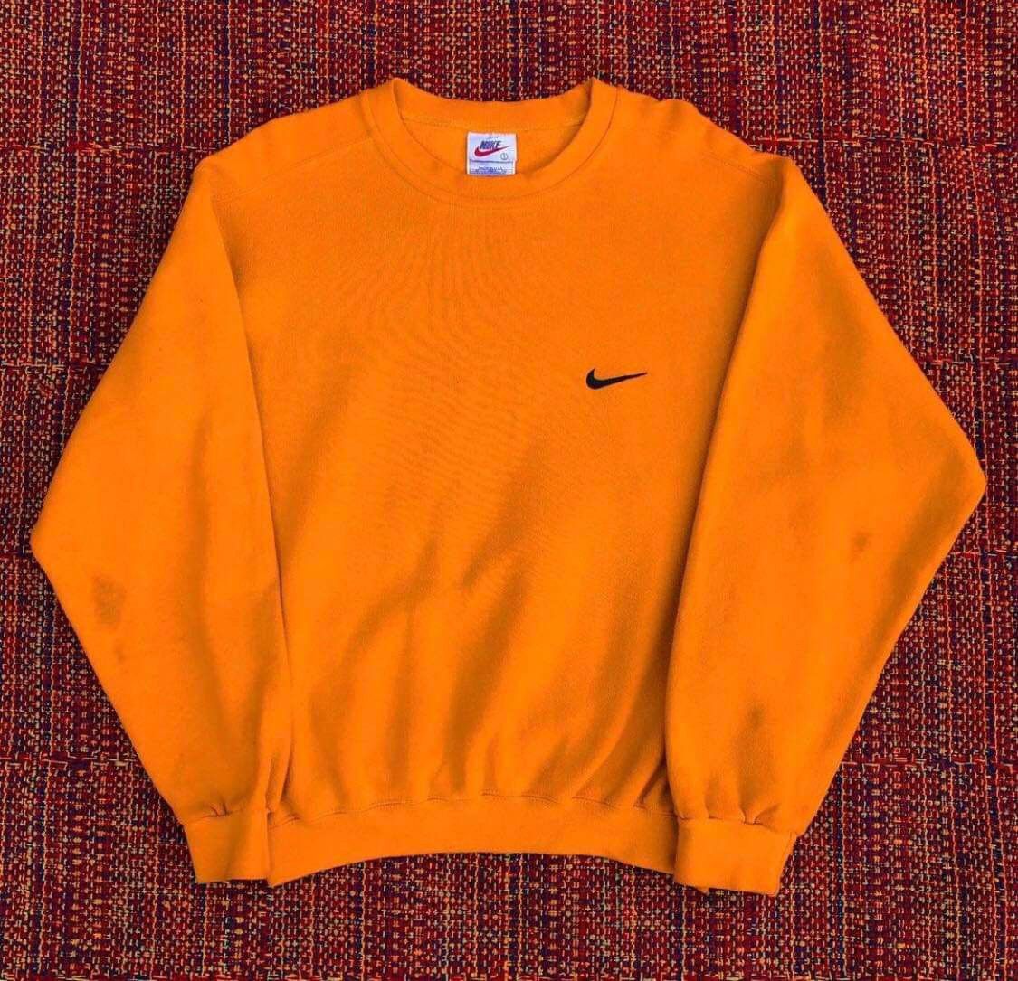 Nike × Vintage VTG 90s CREWNECK NIKE Size US M / EU 48-50 / 2 - 1 Thumbnail