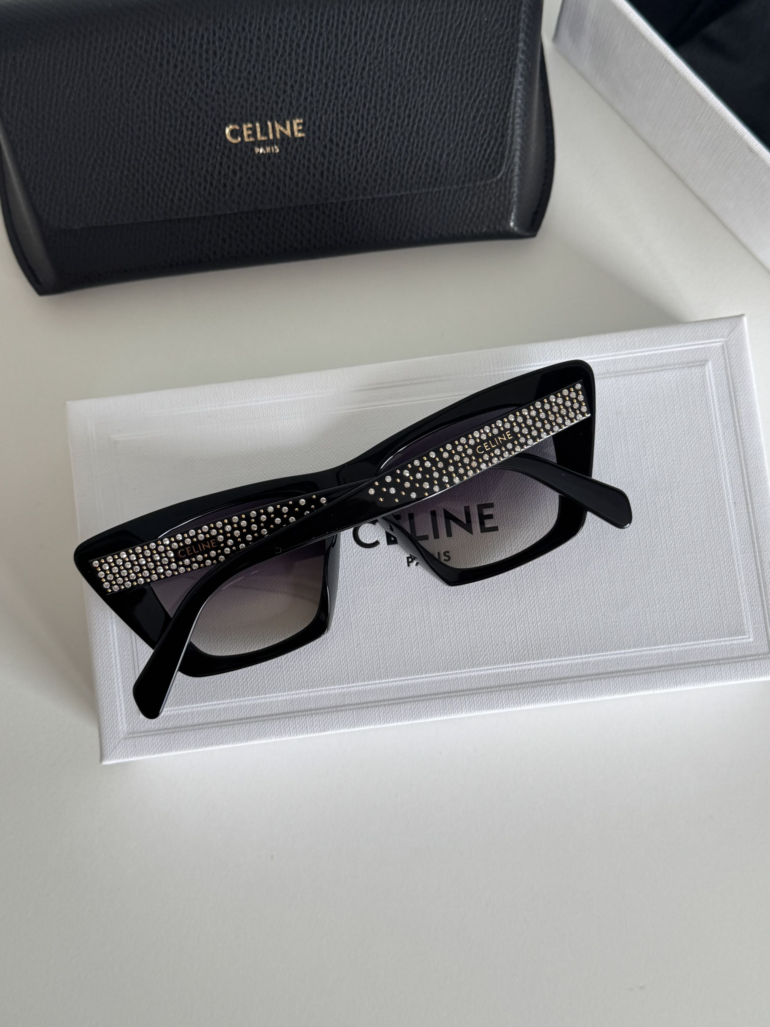 Celine CELINE CRYSTALS SUNGLASSES Size ONE SIZE - 5 Thumbnail