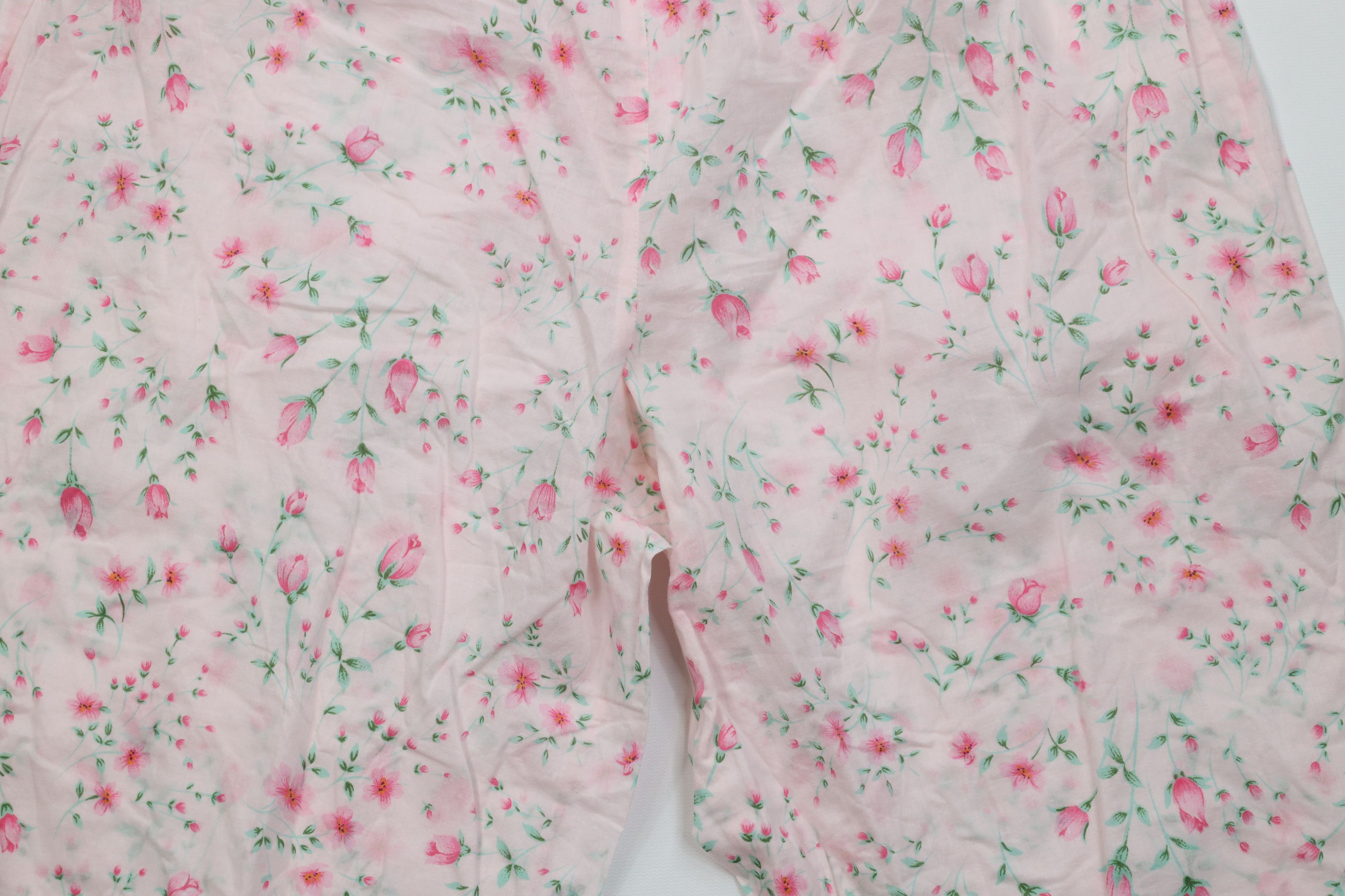 Victoria's Secret Vintage Y2K Victorias Secret Floral Sleep Capris Pants Size 32" / US 10 / IT 46 - 11 Thumbnail