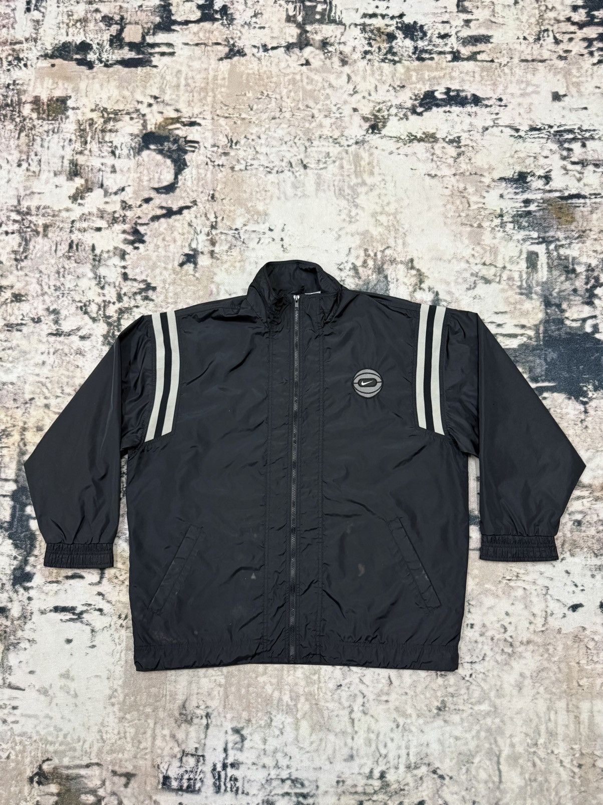 Nike Vintage 90s Nike Basketball Windbreaker Jacket Size US XXL / EU 58 / 5 - 3 Thumbnail