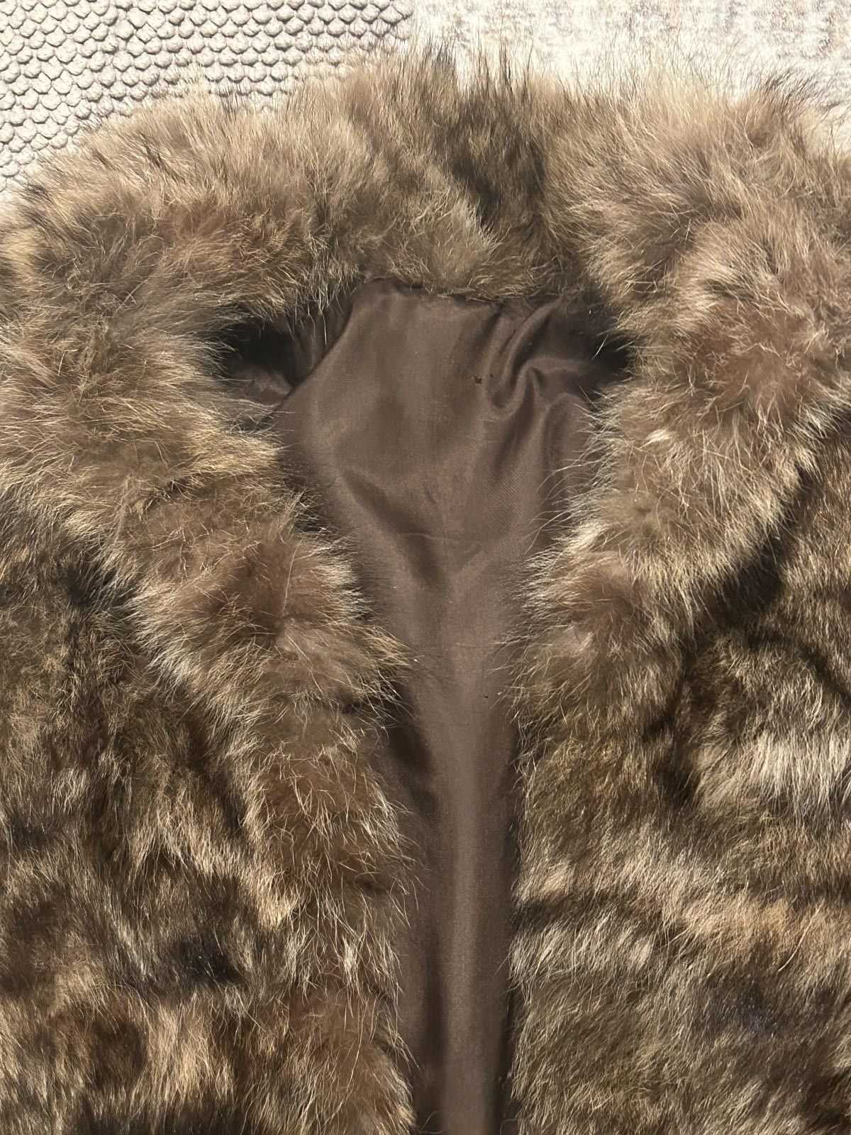 Raccoon Fur Jacket-10/10 Condition Large Womens