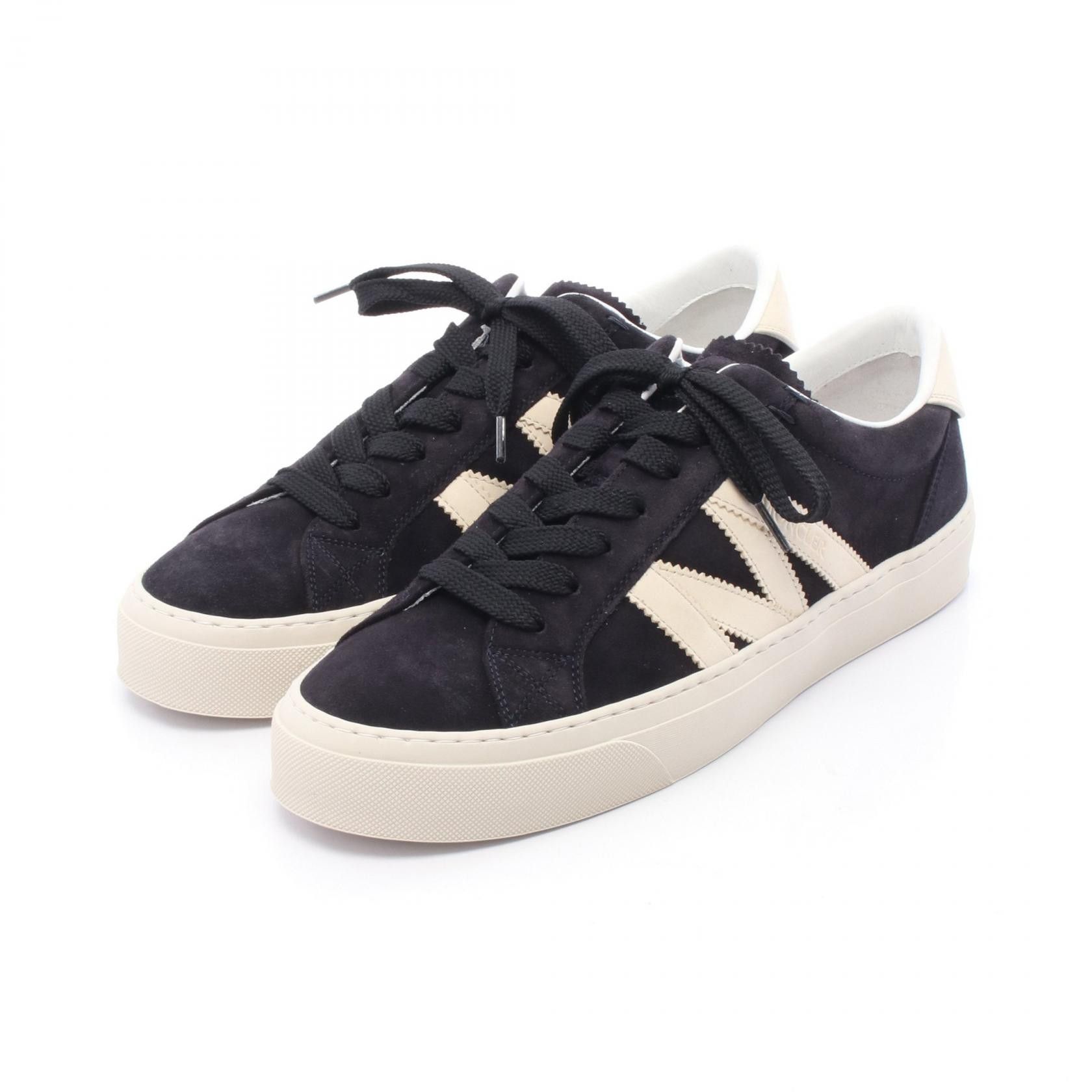 Moncler Moncler Moncler MONACO2 Suede Leather Sneakers Leather Shoes 4M00180M607074U45 DUTY FREE for USA Size ONE SIZE - 1 Thumbnail