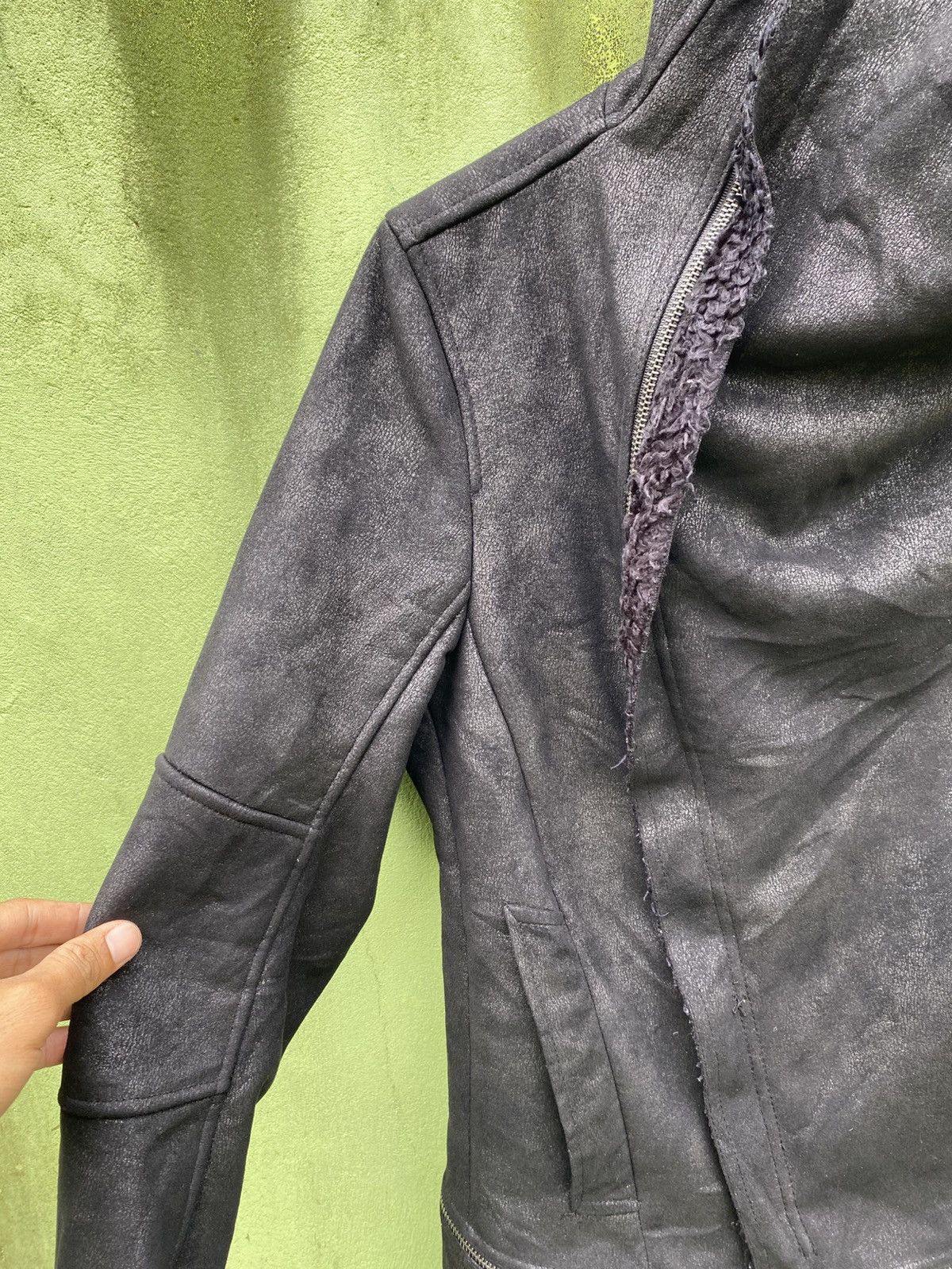 ANDEW Andew Suede Avant Garde Style Asymmetrical Goth Dark Luxury Size US M / EU 48-50 / 2 - 4 Thumbnail