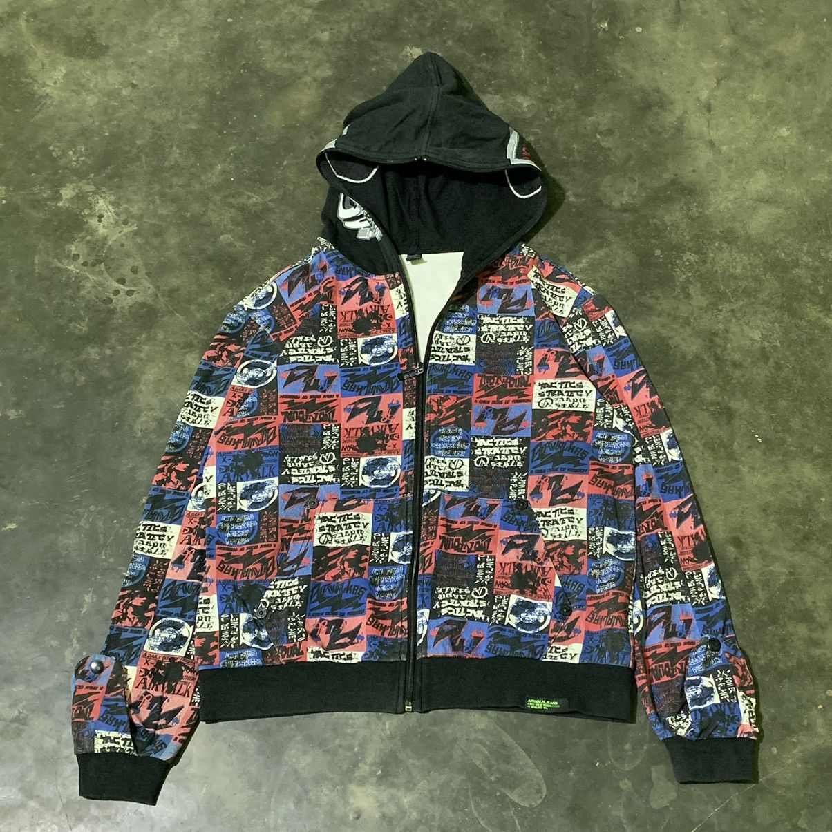 If Six Was Nine Airwalk punkstyle AOP hoodie Size US M / EU 48-50 / 2 - 1 Thumbnail