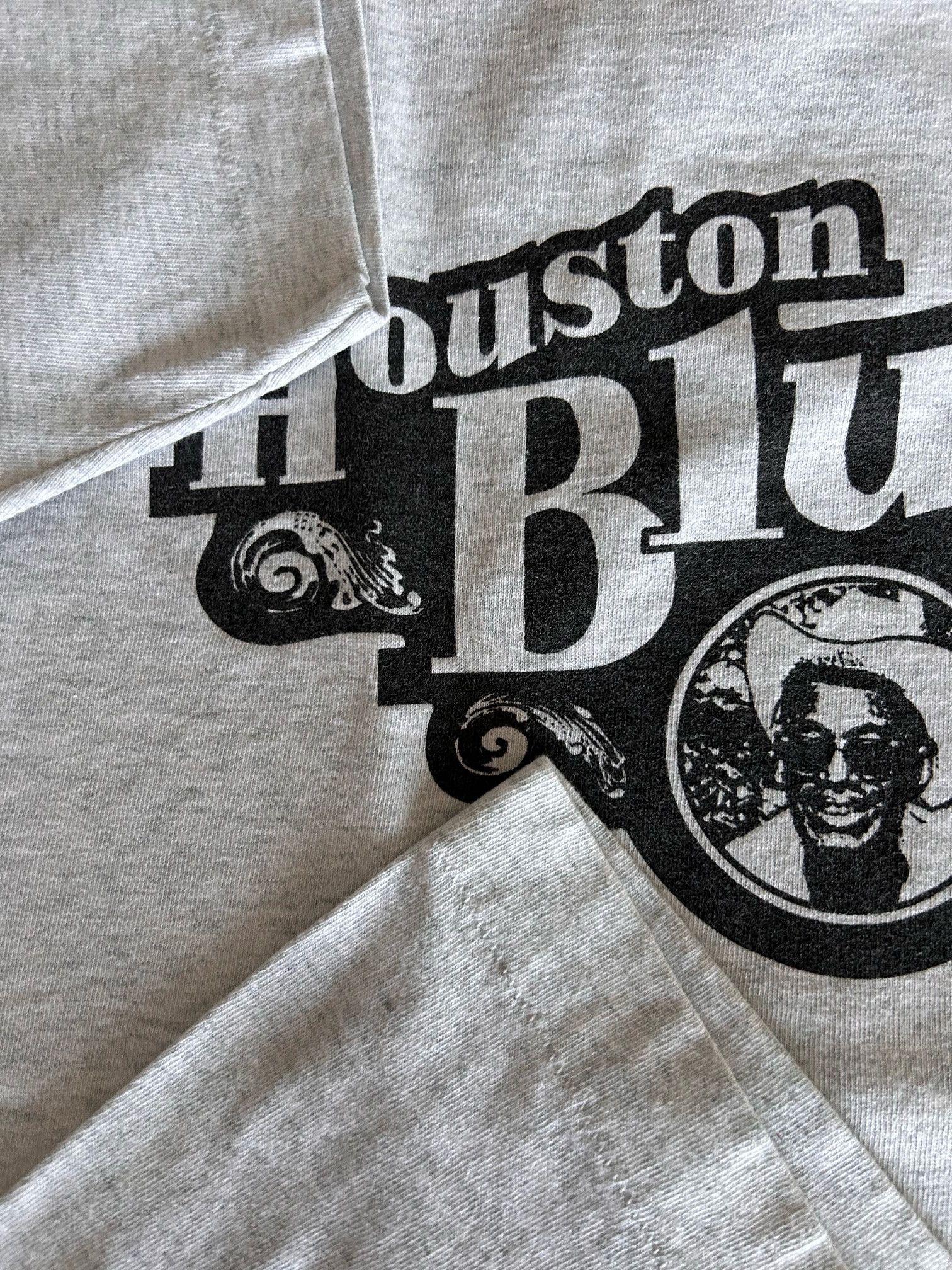 Vintage 1992 Houston Blues Society Tee Single Stitch Size US L / EU 52-54 / 3 - 3 Thumbnail