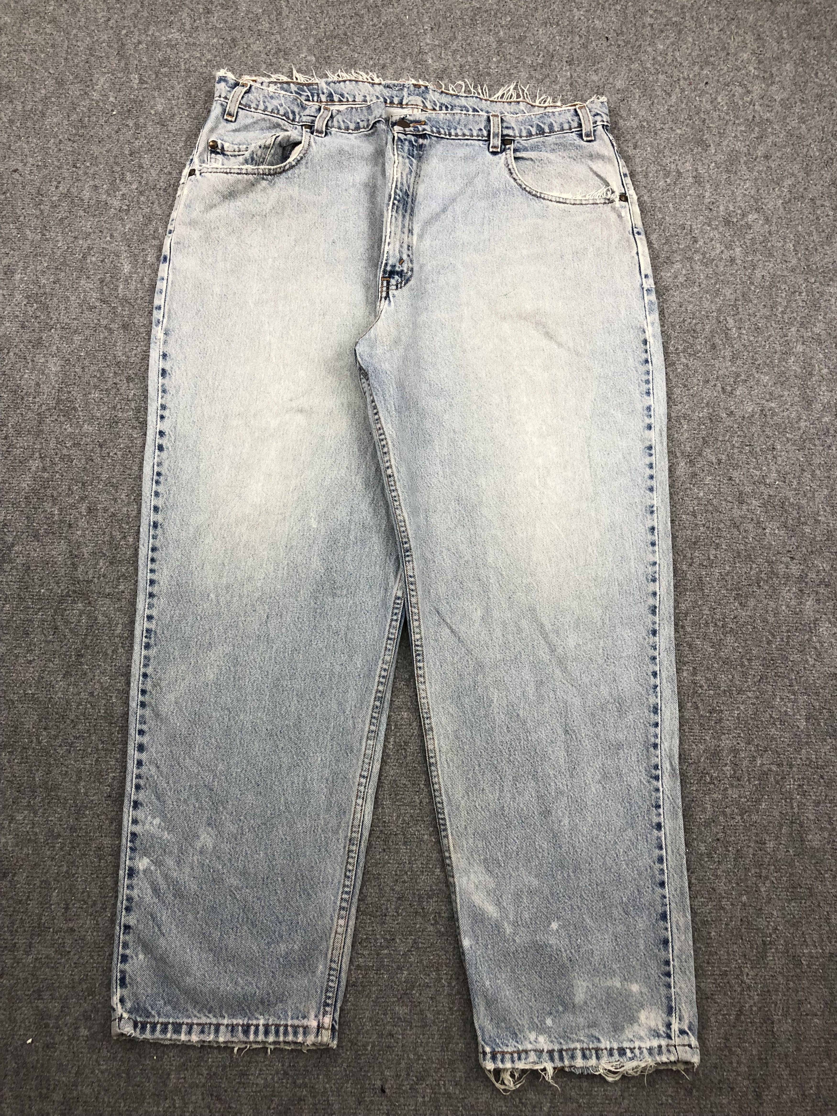 Levi's Vintage 90s Levis 545 Faded Blue Jeans DPP0221 Size US 41 - 1 Thumbnail