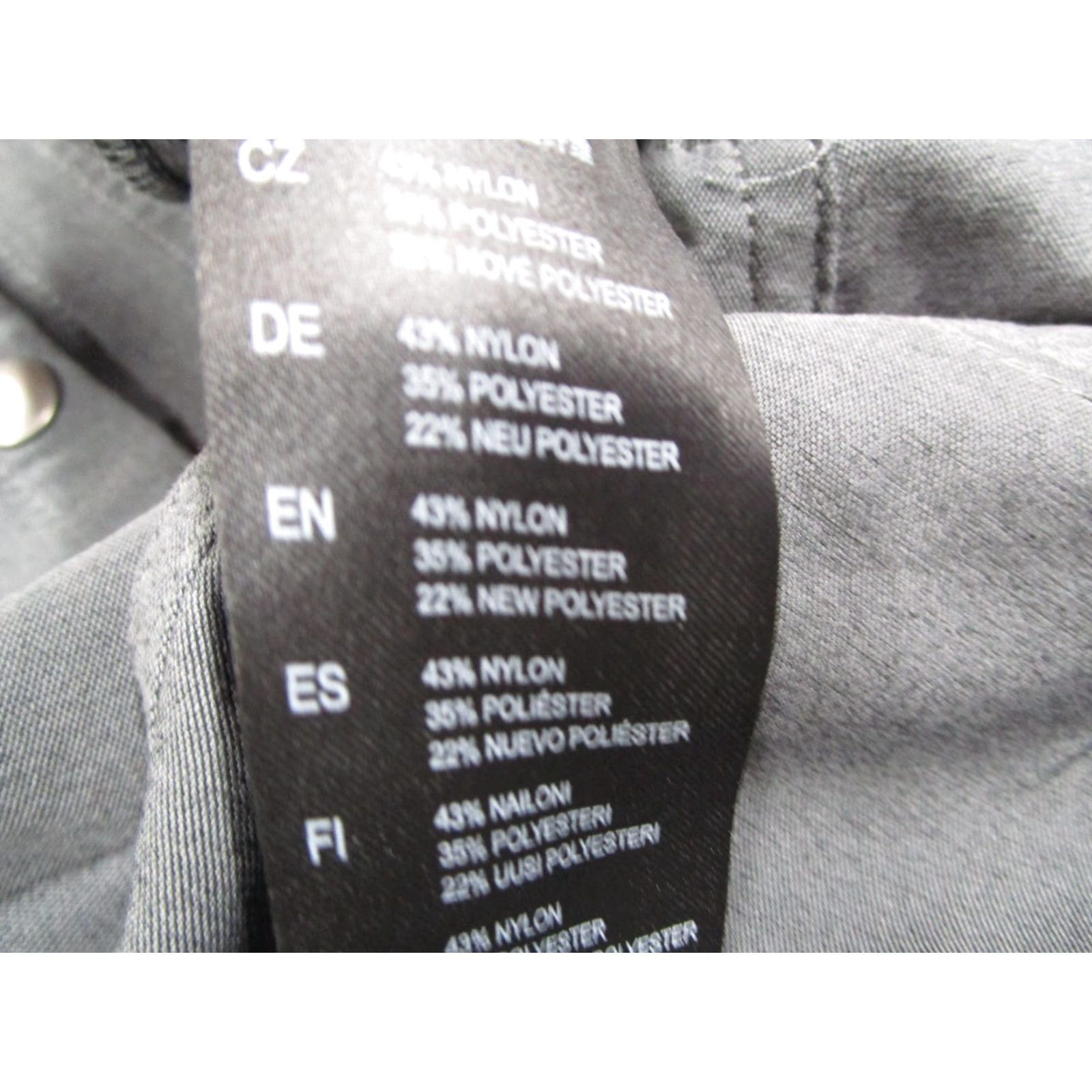Vintage Kuhl Pants Womens 6 Regular Gray Trekr Hike Drawstring Utility Work 30x30 Size 28" / US 6 / IT 42 - 5 Thumbnail
