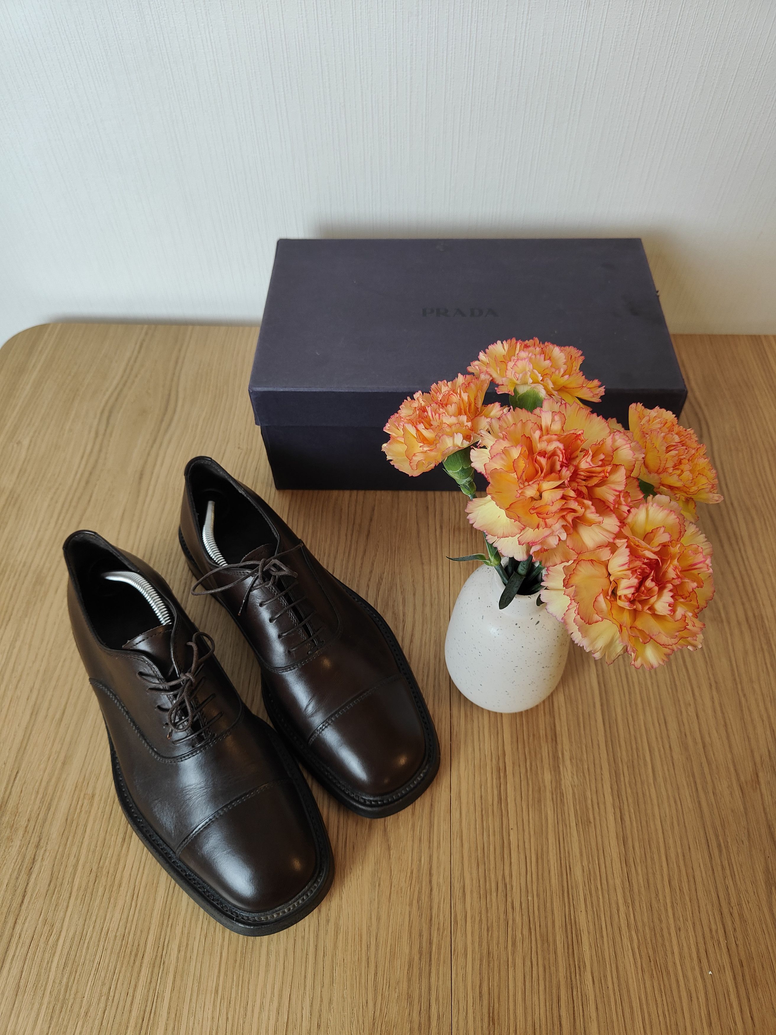 Prada Prada FW99 Square Toe Derby | Grailed