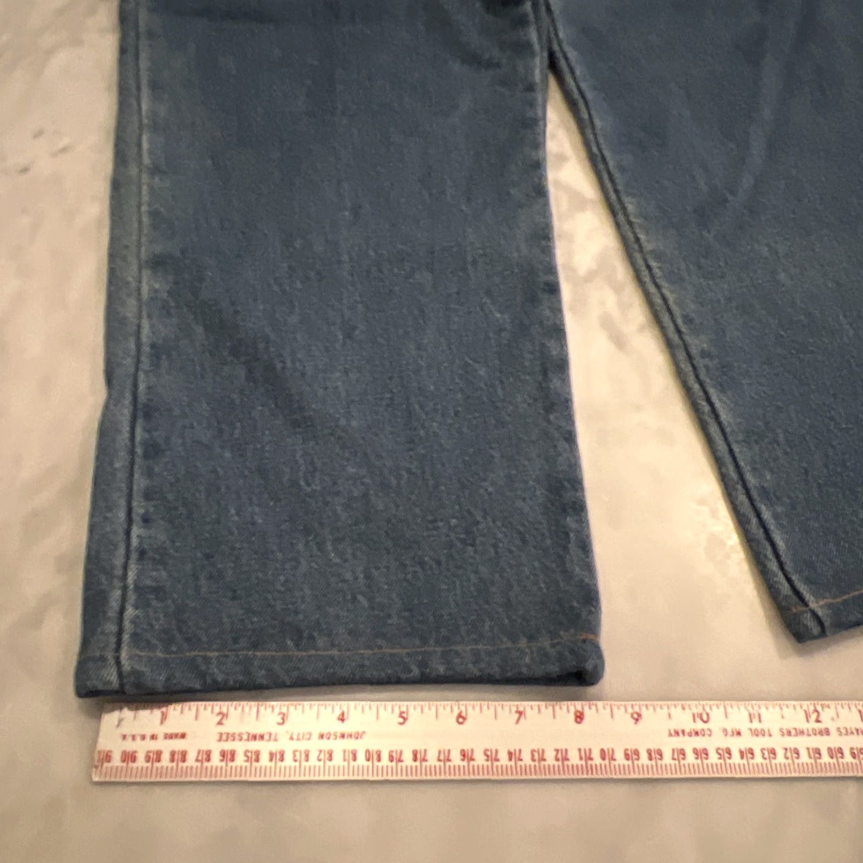 Vintage VINTAGE L.L. Bean Lined Blue Jeans Men’s 38x29 Classic Fit 100% Cotton Zip 5-Pocket Denim 29" Inseam Mens Size US 38 / EU 54 - 6 Thumbnail