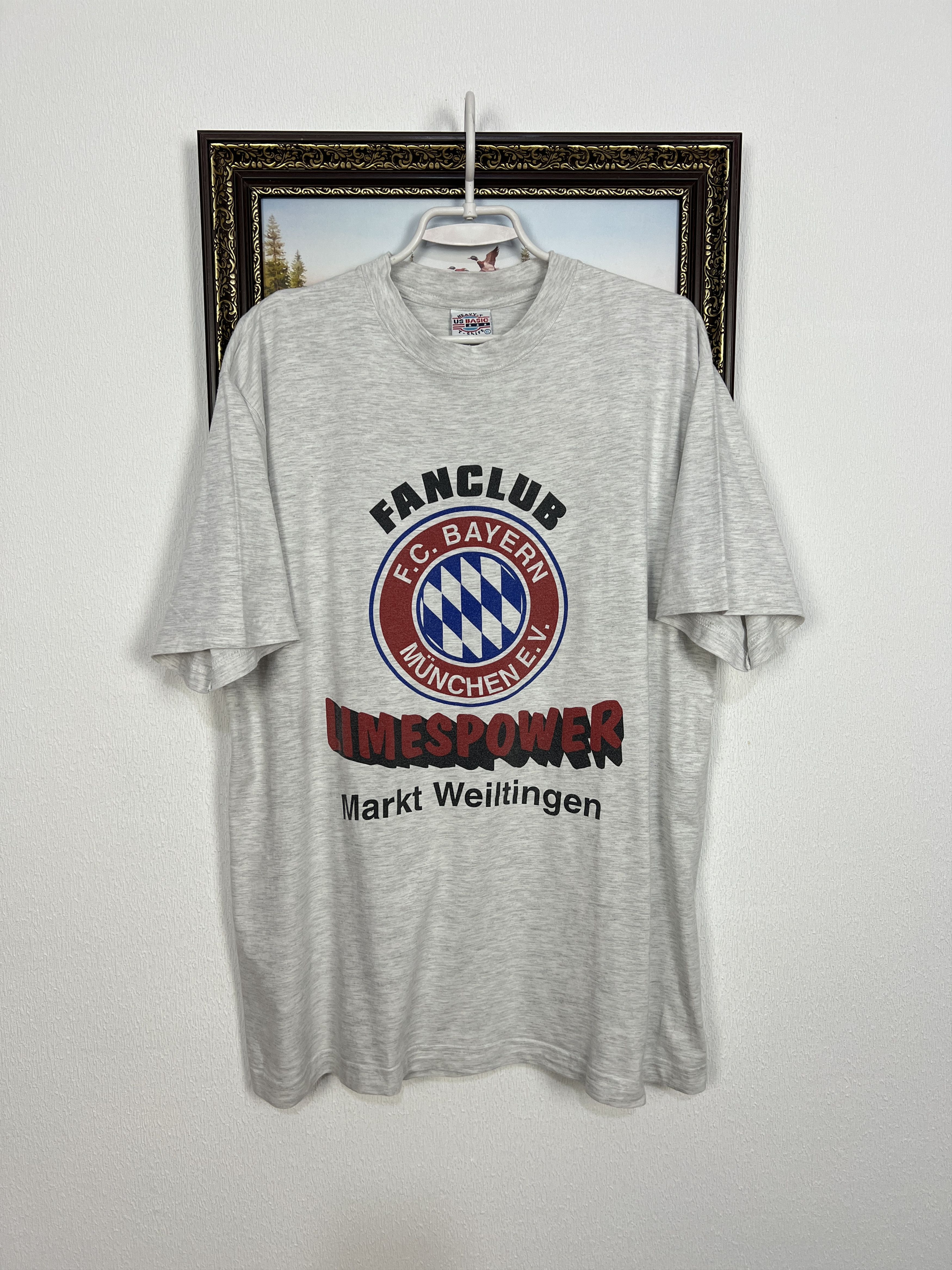 Vintage Vintage Bayern Munich Football Shirt Fanclub Soccer Tee Size US XL / EU 56 / 4 - 1 Thumbnail