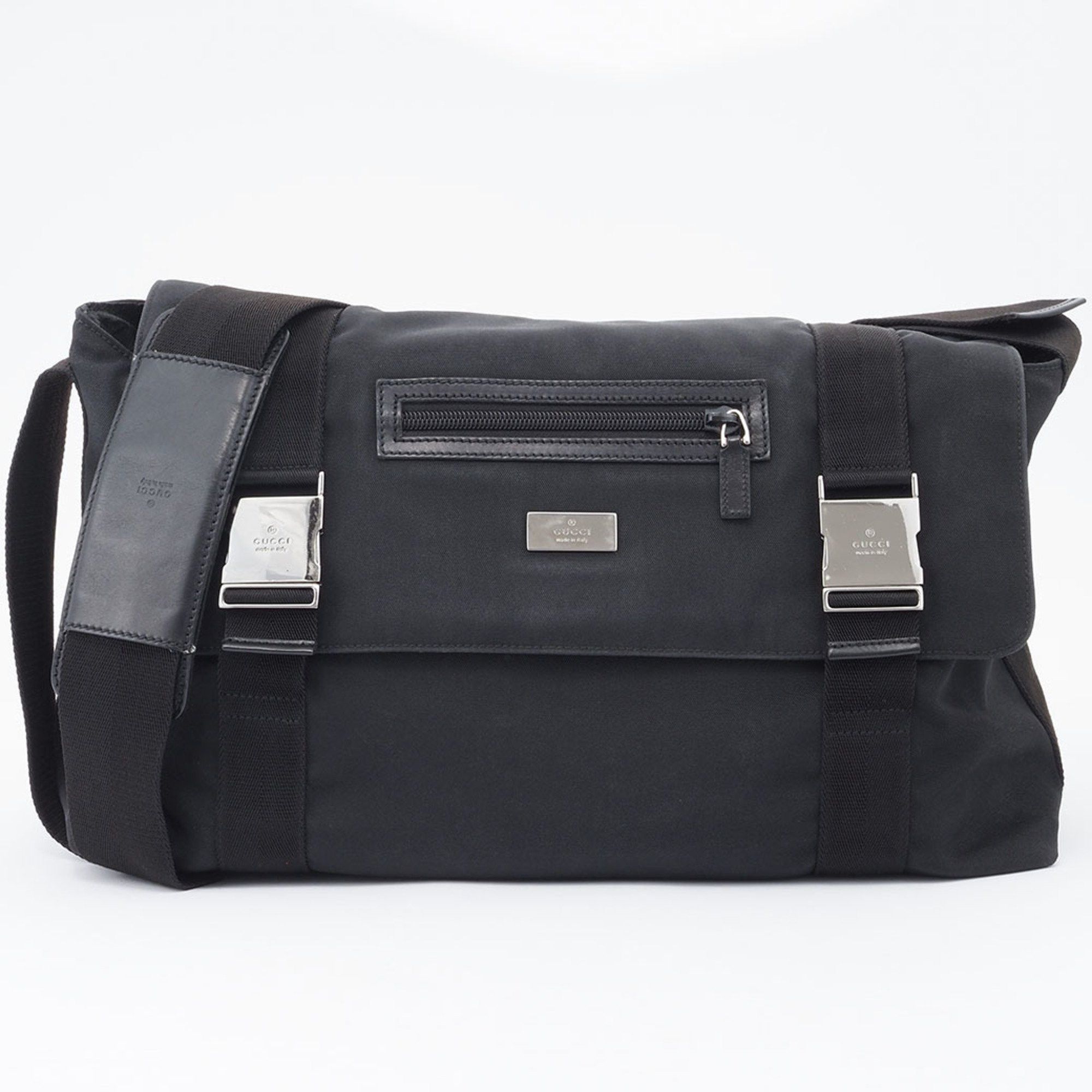 Gucci Gucci Nylon Bag Shoulder Black 122374 Men's GUCCI Size ONE SIZE - 1 Thumbnail