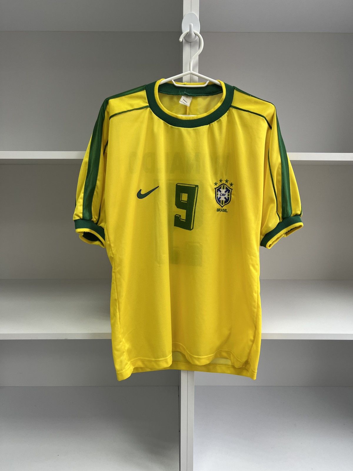 Penalty × Vintage Vintage Brazil Ronaldo football jersey Size US M / EU 48-50 / 2 - 2 Thumbnail