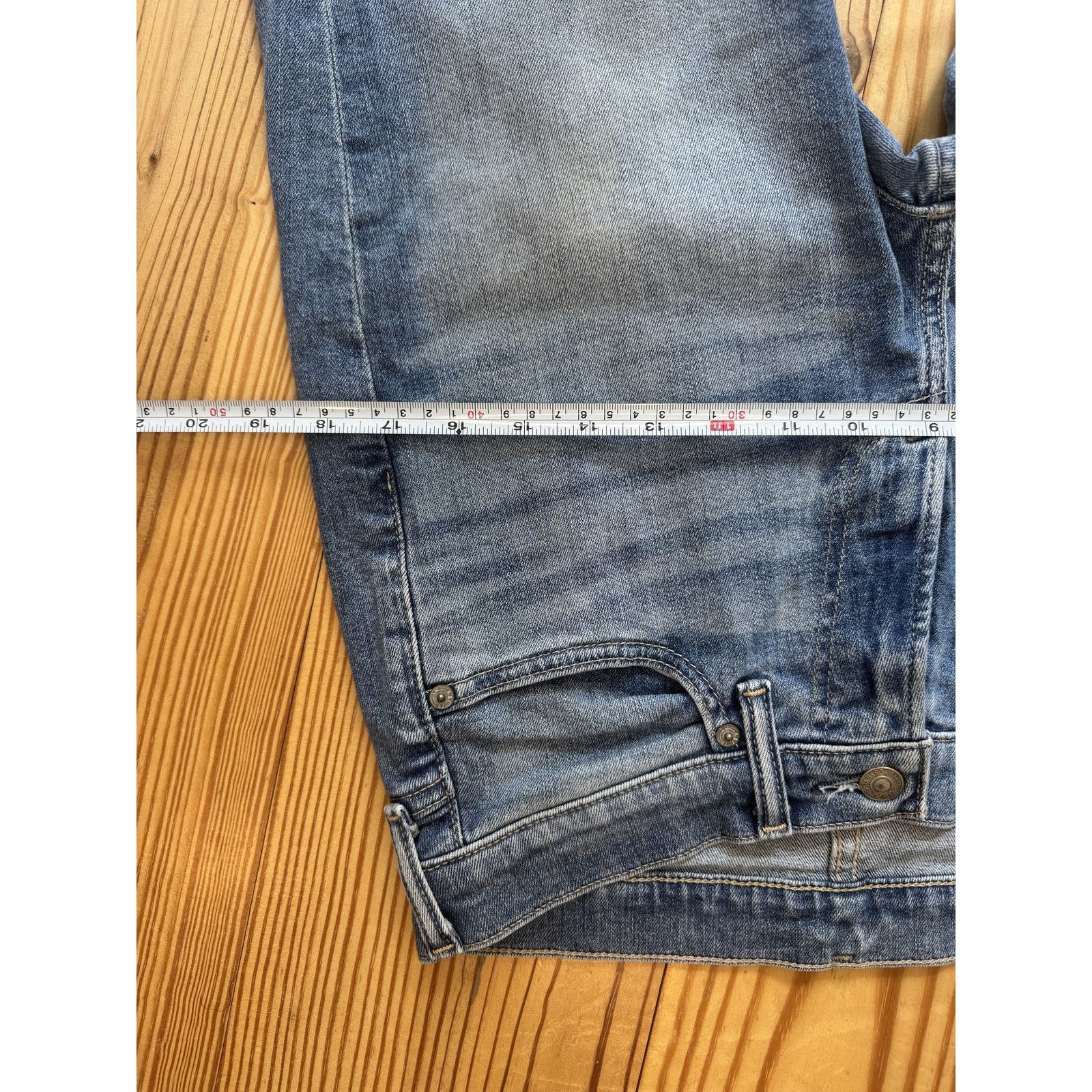 Abercrombie & Fitch Abercrombie & Fitch Jeans Mens 28x30 Stretch Denim Pants Size US 28 / EU 44 - 4 Thumbnail