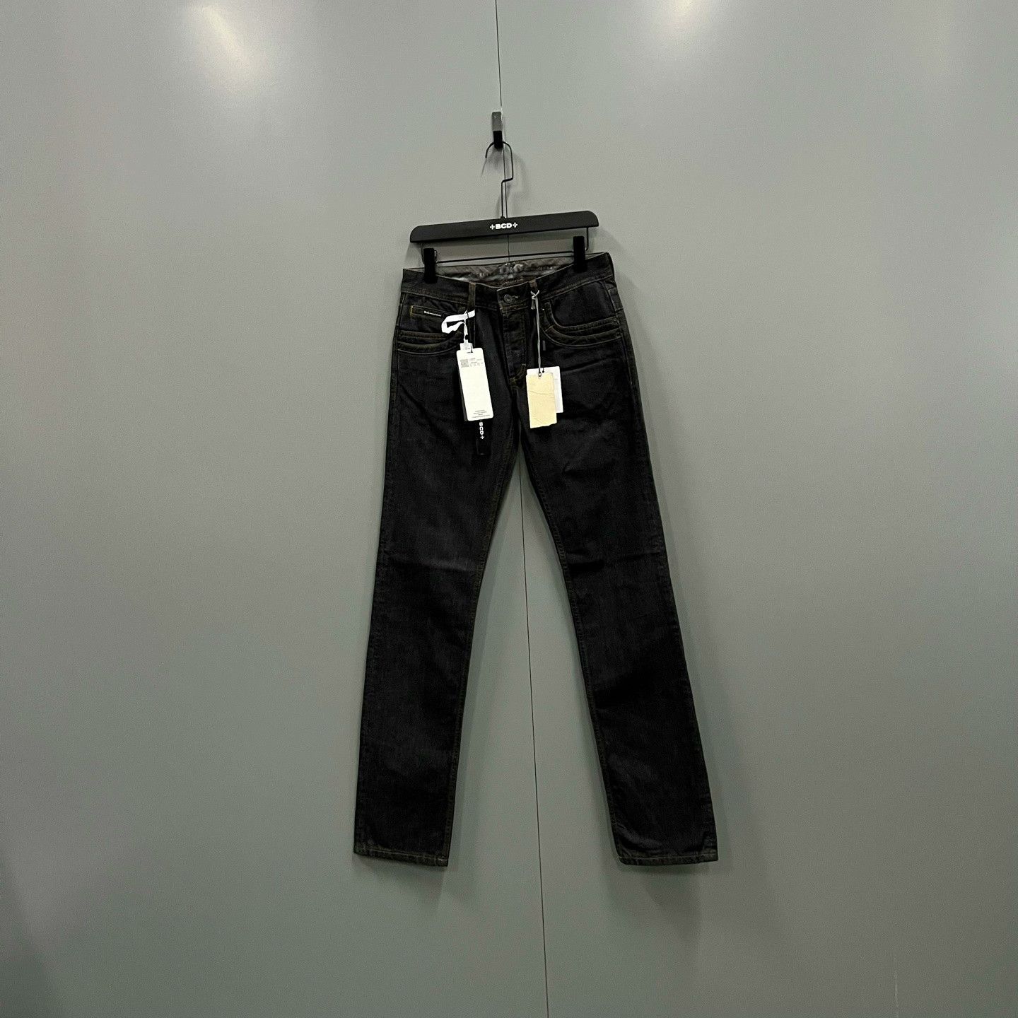 Dolce & Gabbana Dolce Gabbana Black Gray Denim Jeans 31 Size US 31 - 1 Thumbnail