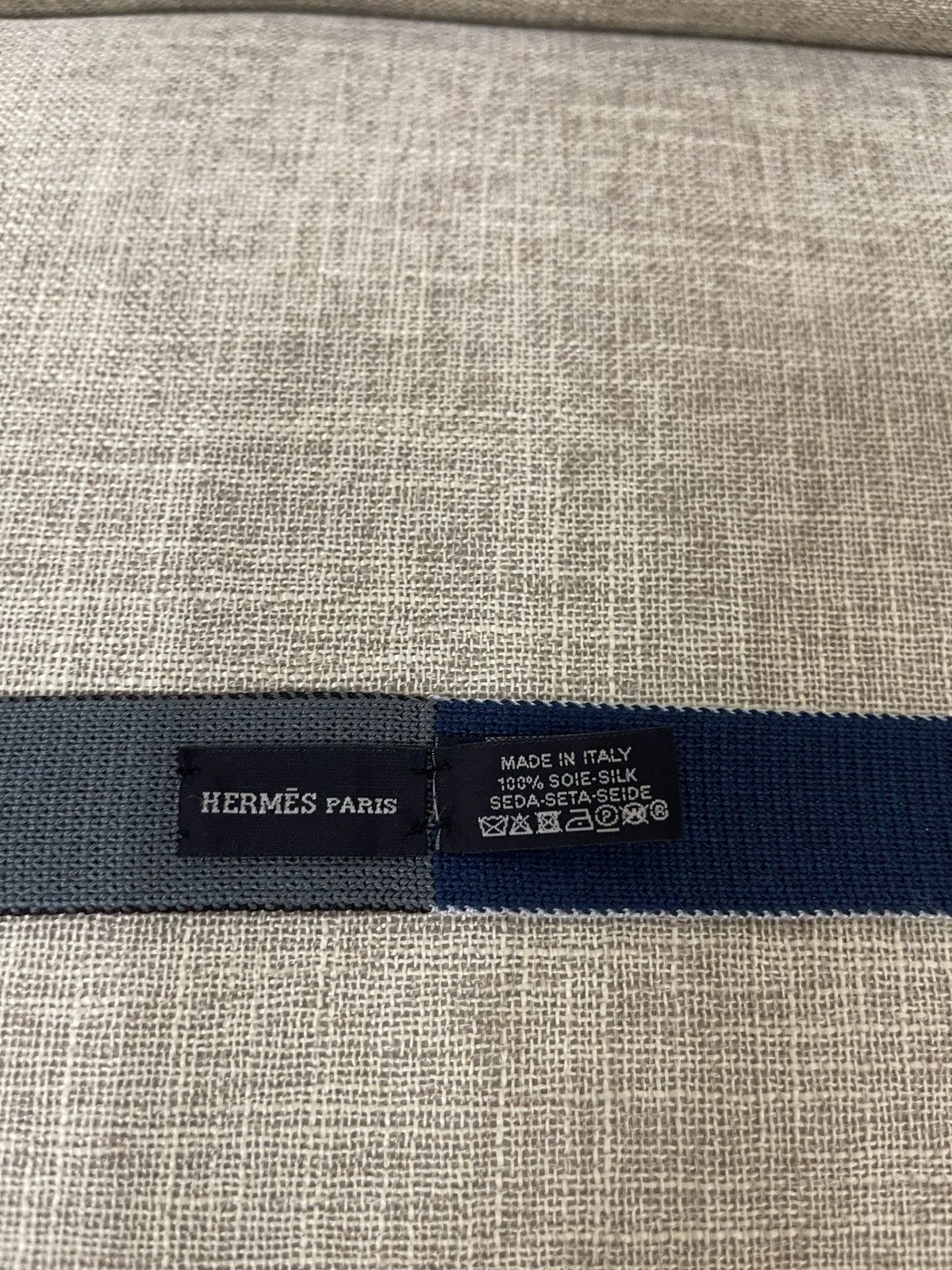Hermes Hermes 4 Tones NeckTie Size ONE SIZE - 7 Thumbnail