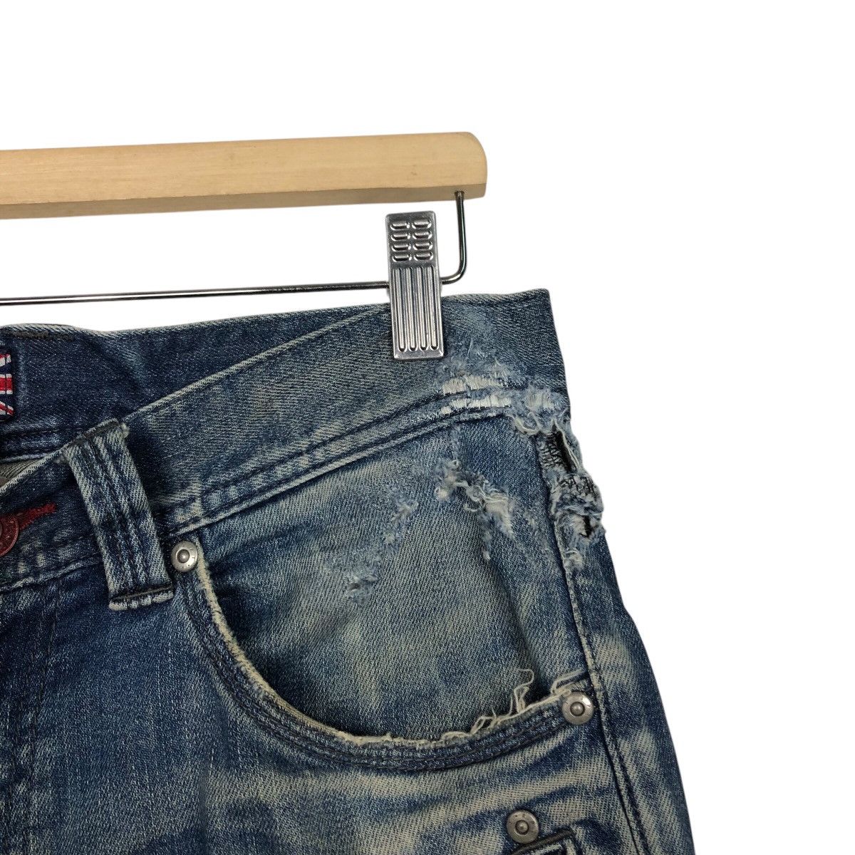 Japanese Brand 📌Vintage Denim Pants Biker Rupert Japan Size US 32 / EU 48 - 19 Thumbnail