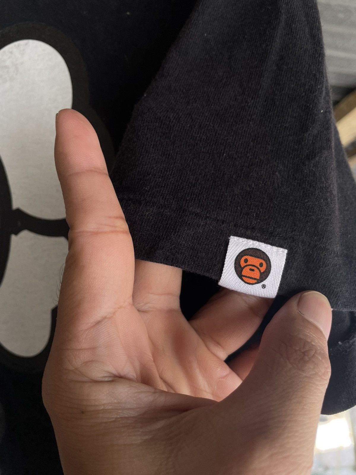 Bape × Kaws BAPE Baby Milo x KAWS Skull Graphic Tee Black Size US M / EU 48-50 / 2 - 5 Thumbnail