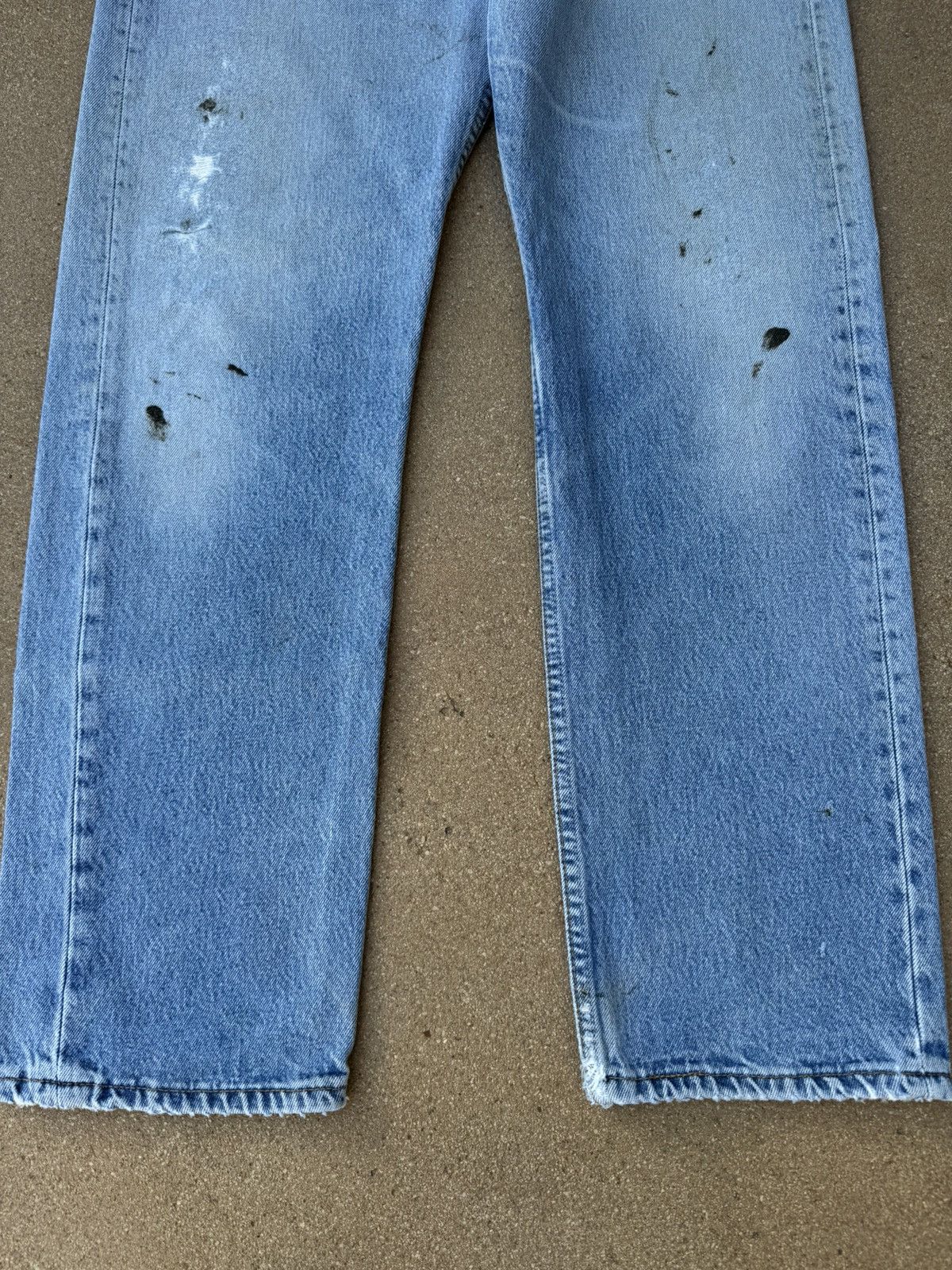 Levi's Vintage 90s Levis 501xx Buttonfly Straight Denim Jeans 32x30 Size US 32 / EU 48 - 3 Thumbnail