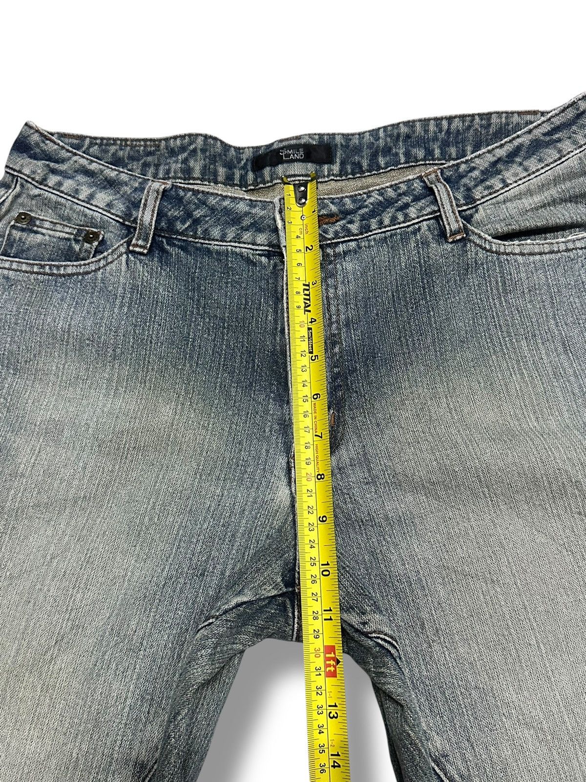 Japanese Brand Flare Japan Jeans Wideleg Loose Style With Faded Wash Size US 32 / EU 48 - 15 Thumbnail