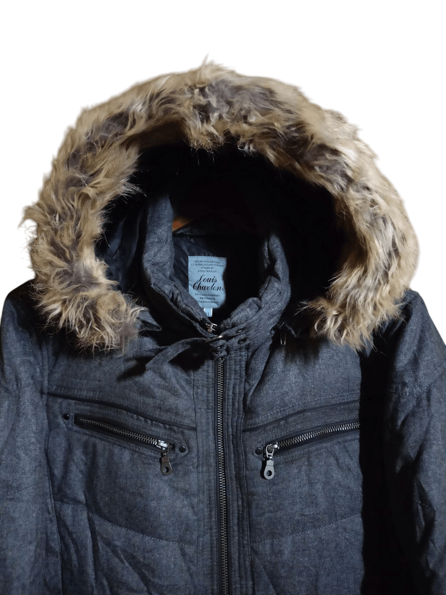If Six Was Nine × Japanese Brand × Le Grande Bleu (L.G.B.) Louis chavlon Fur jacket style ifsixwasnine Lgb Size US L / EU 52-54 / 3 - 4 Thumbnail