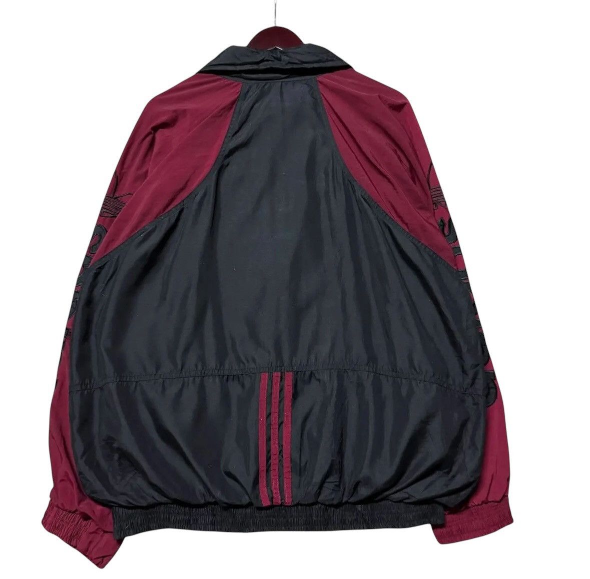Adidas × Vintage 90s Vintage Adidas Equipment Winbreaker Size US XXL / EU 58 / 5 - 4 Thumbnail