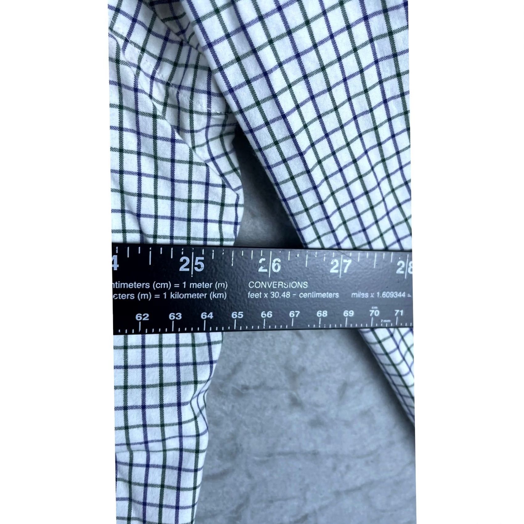 Ralph Lauren Ralph Lauren Shirt Mens XXL Green Purple Check Tattersall Classic Button Down Size US XXL / EU 58 / 5 - 5 Thumbnail