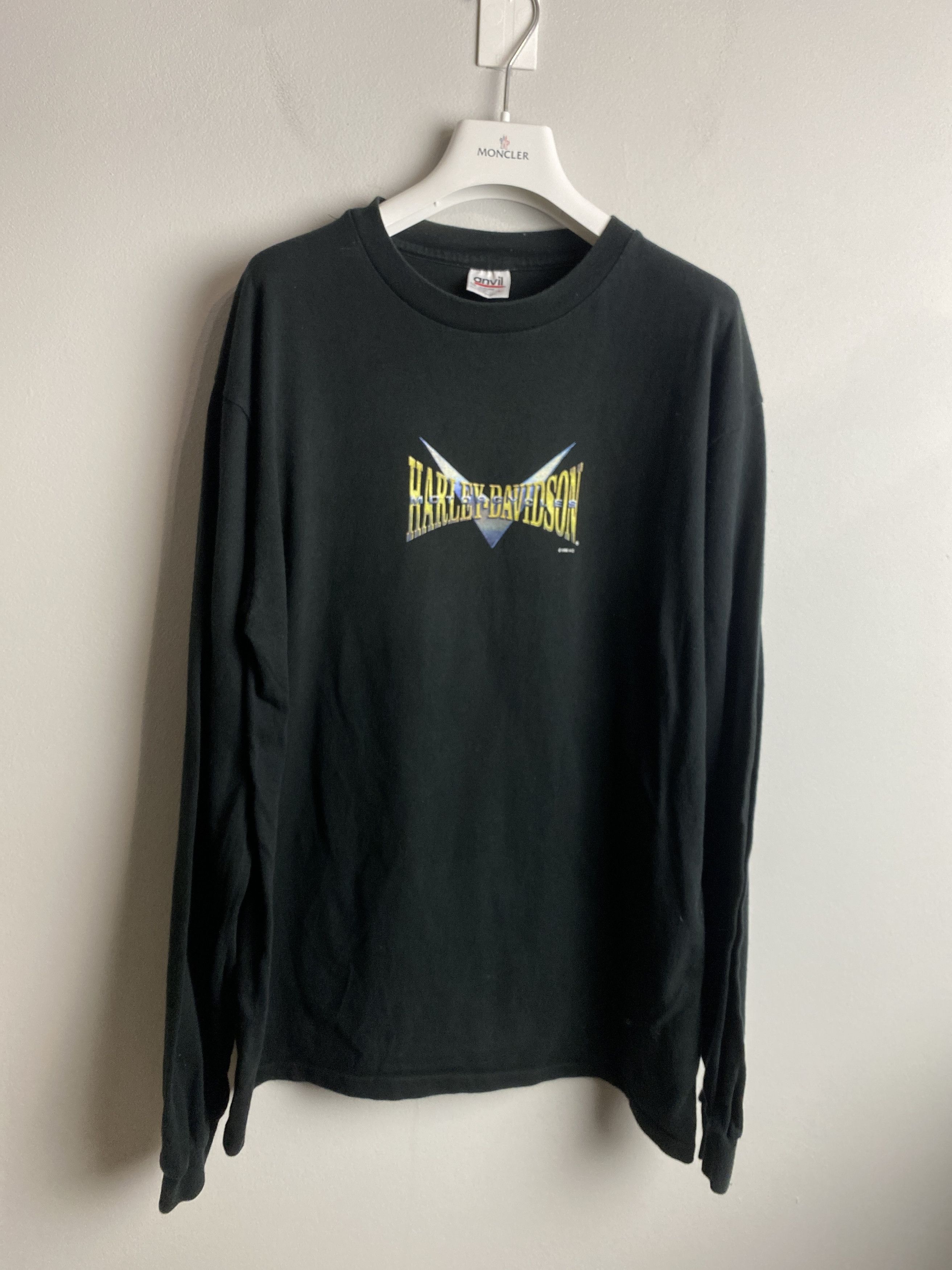 Harley Davidson × Vintage Harley Davidson 1998 vintage long sleeve t-shirt tee Size US L / EU 52-54 / 3 - 1 Thumbnail