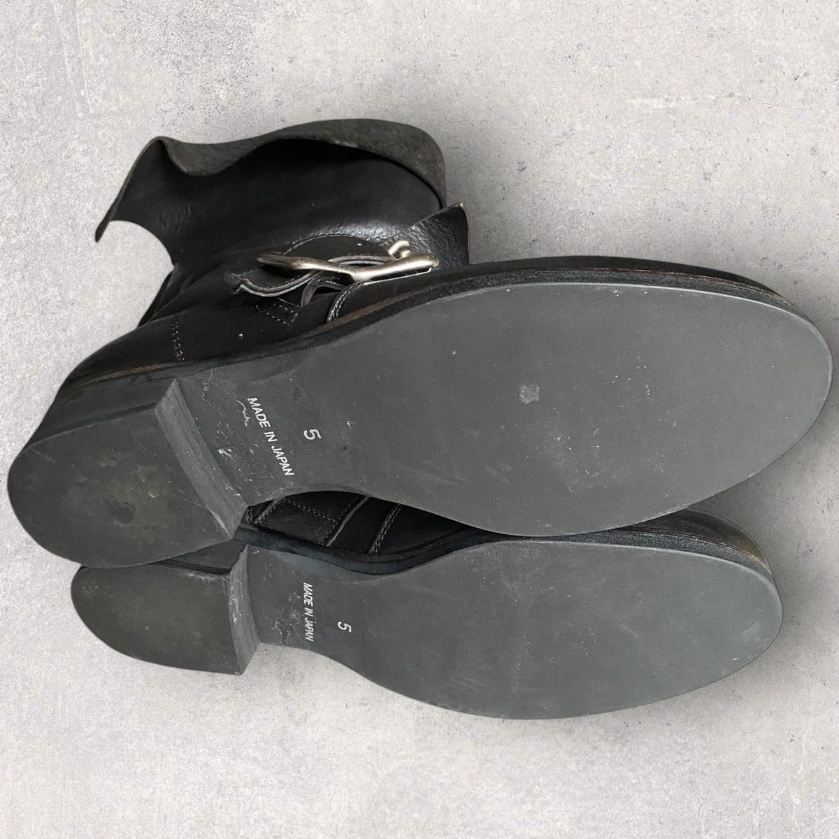 Yohji Yamamoto Yohji Yamamoto Biker Boots Size US 5 / IT 35 - 6 Thumbnail