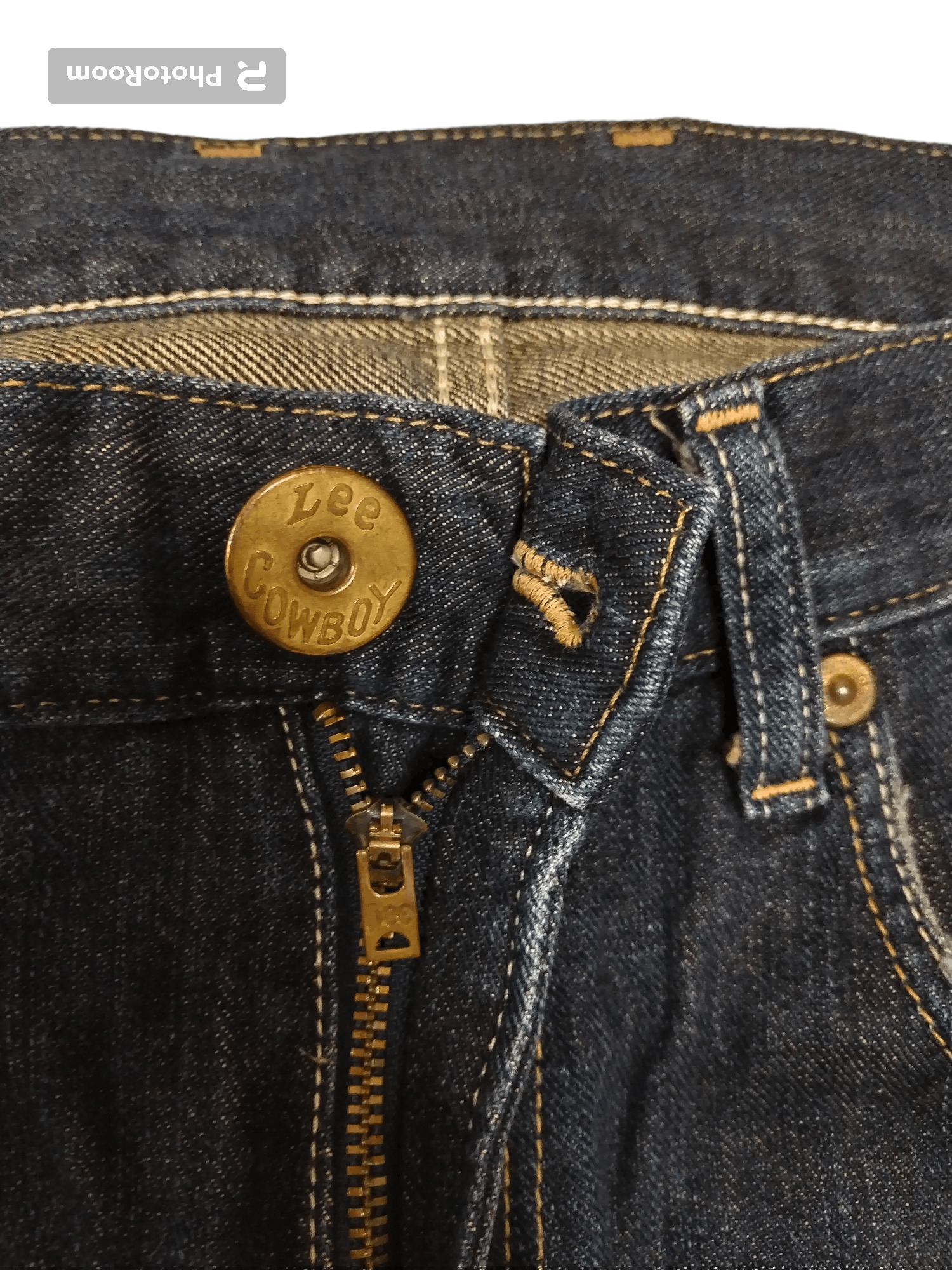 Japanese Brand × Jean × Lee Cool Awesome Lee Cowboy Distressed Design Engineered Jeans Size US 34 / EU 50 - 9 Thumbnail