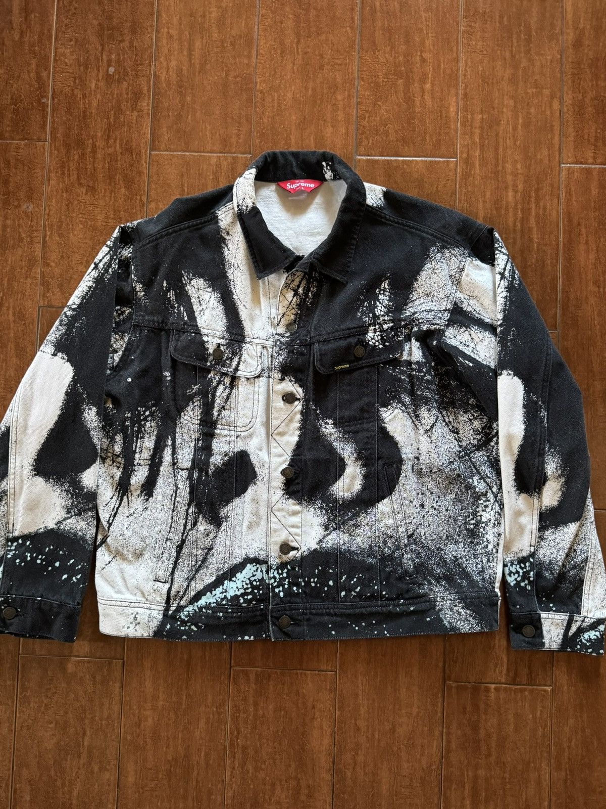 Supreme Supreme Denim Chore Trucker Jacket Mint SS24 | Grailed