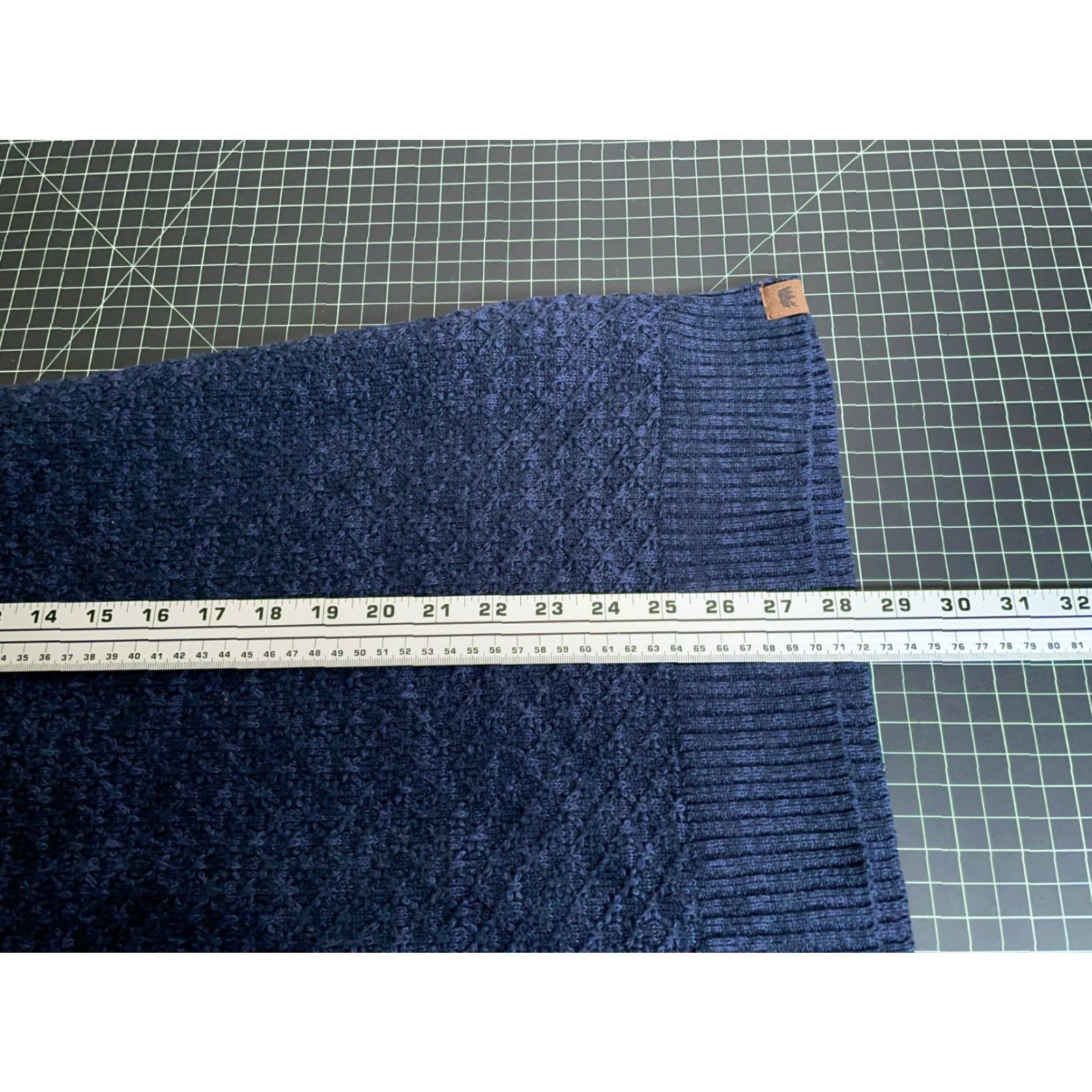 J Brand The Normal Brand Sweater Adult Large Blue Red Striped Chunky Knit Crewneck Mens 90s Preppy Size US L / EU 52-54 / 3 - 6 Thumbnail