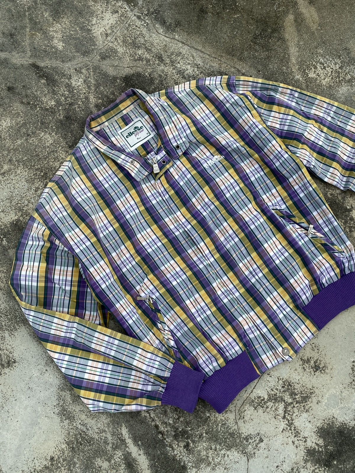 Ellesse Vintage Ellesse plaid jacket Size US M / EU 48-50 / 2 - 1 Thumbnail