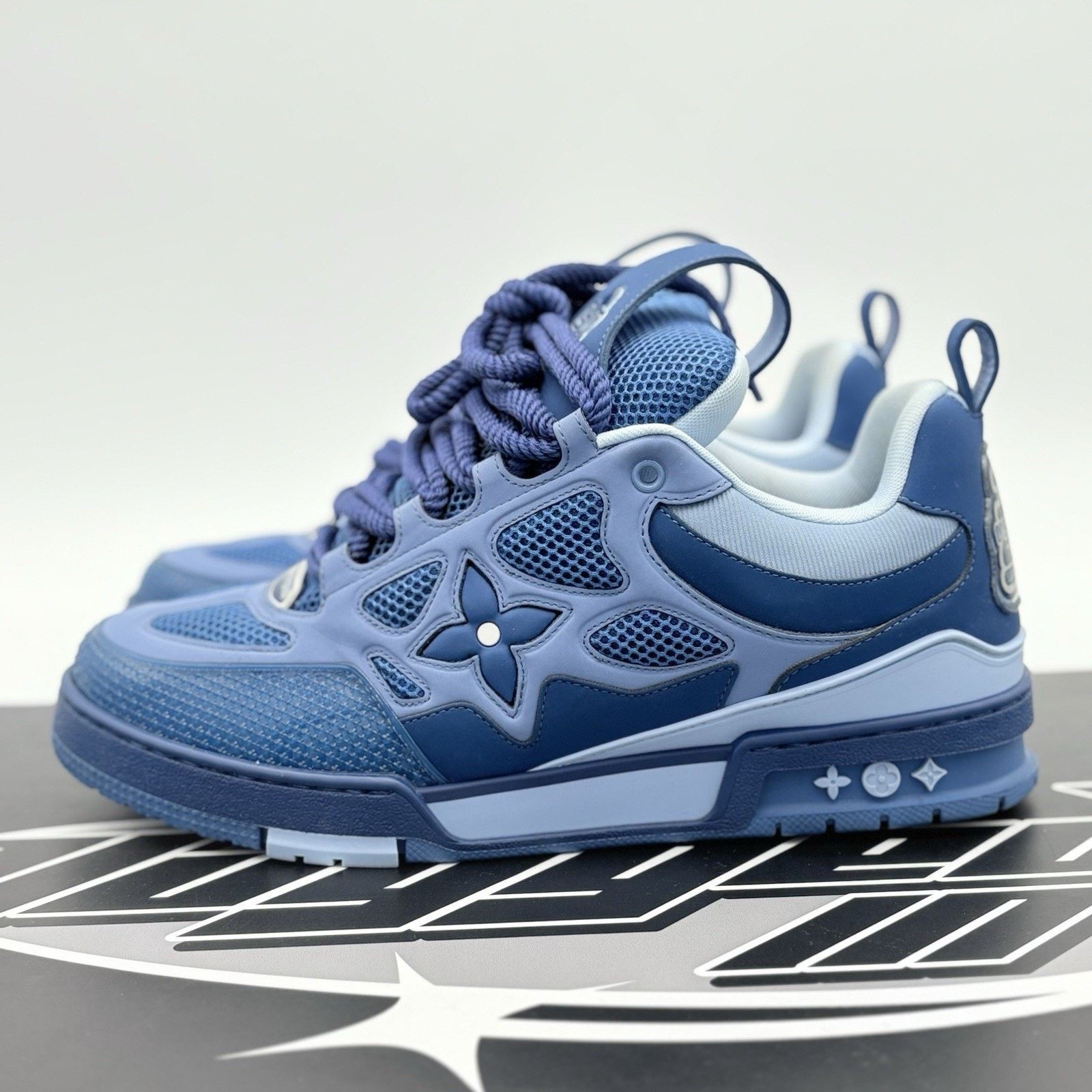 Louis Vuitton Louis Vuitton Skate ' Blue Light Blue ' | SUPER CLEAN! Size US 10.5 / EU 43-44 - 1 Thumbnail