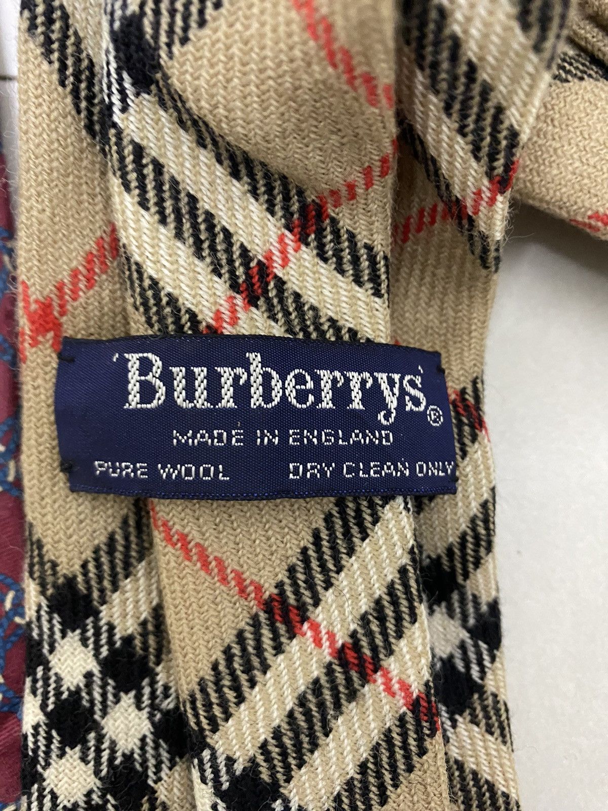 Burberry Vintage Burberrys & Gucci neck tie combo sale Size ONE SIZE - 5 Thumbnail