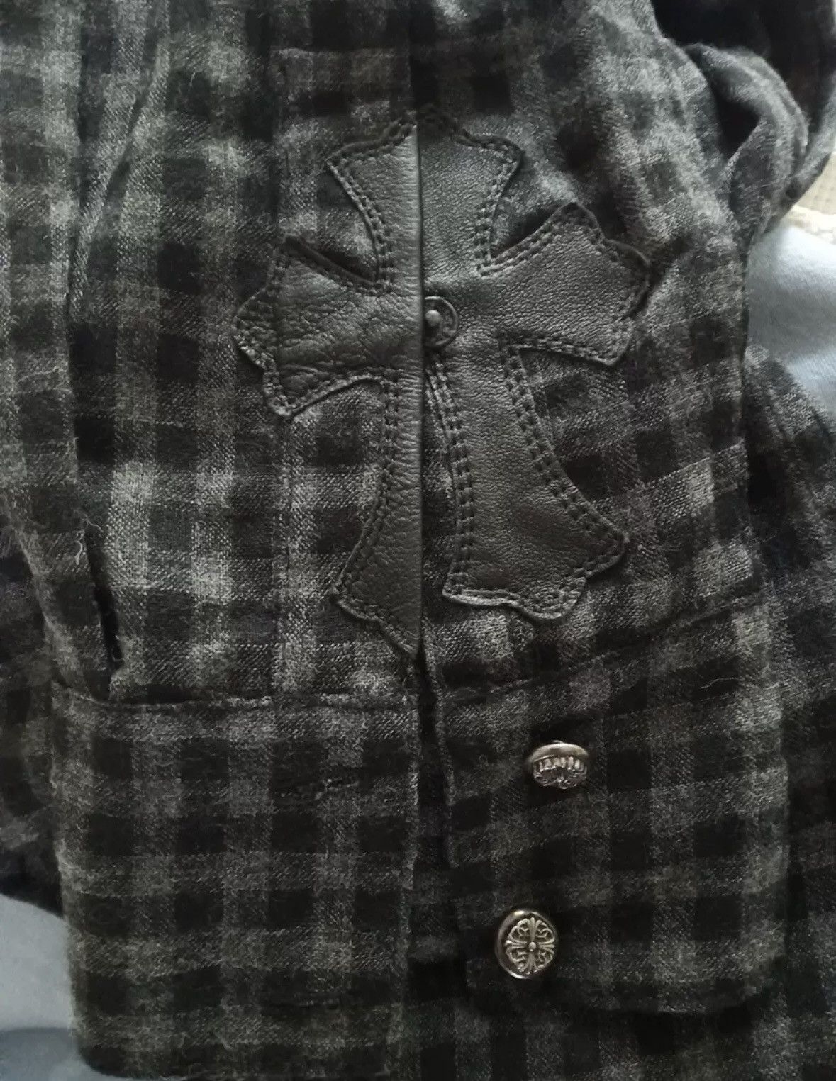 Chrome Hearts Chrome hearts wool shirt Size US S / EU 44-46 / 1 - 1 Thumbnail