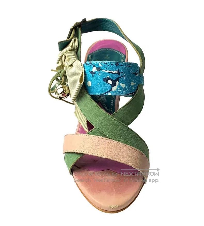 Vivienne Westwood Vivienne Westwood Multi Color & Material Heels Size US 4.5 / IT 34.5 - 4 Thumbnail